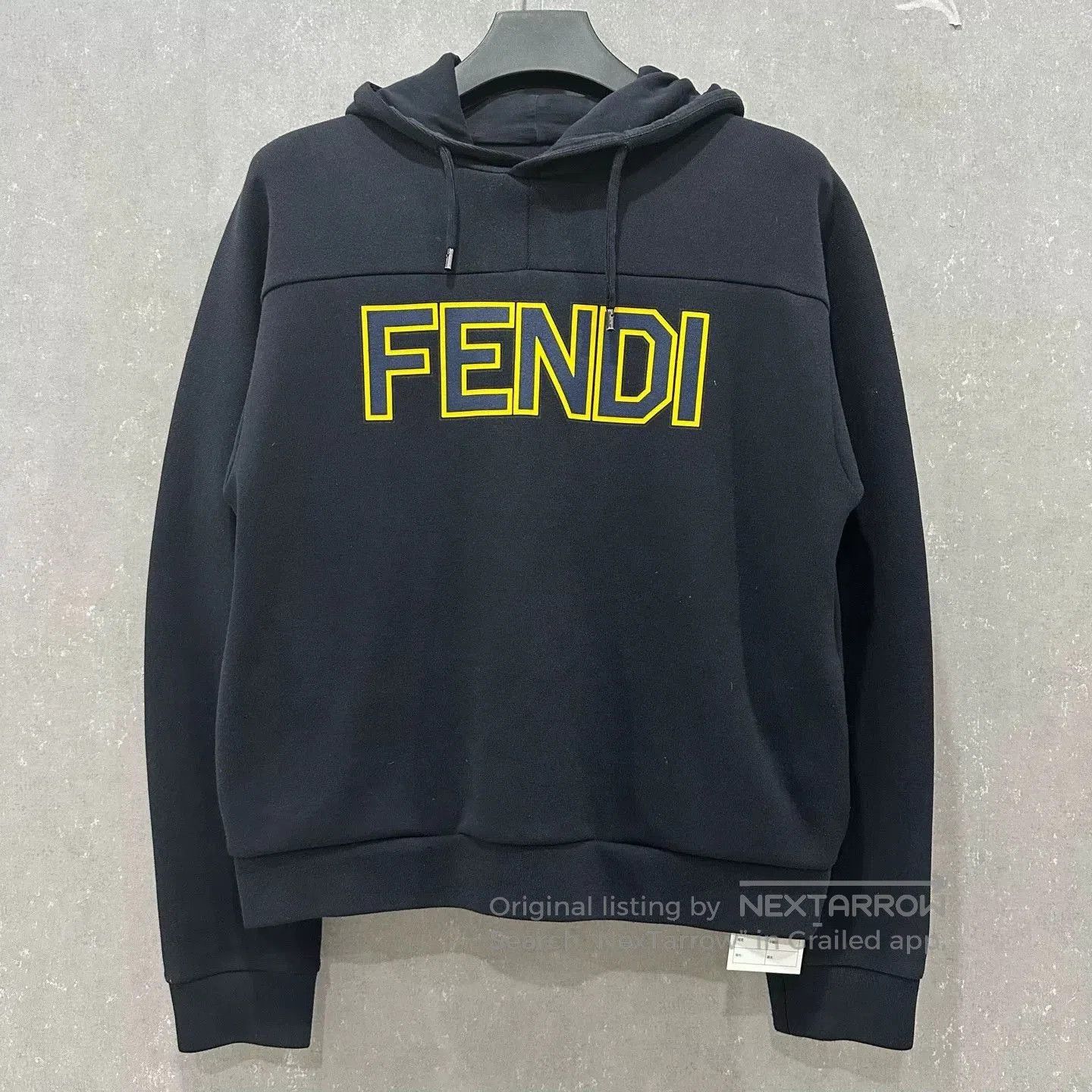 Fendi Fendi Logo Print Hoodie Sweatshirt. Size US M / EU 48-50 / 2 - 1 Thumbnail
