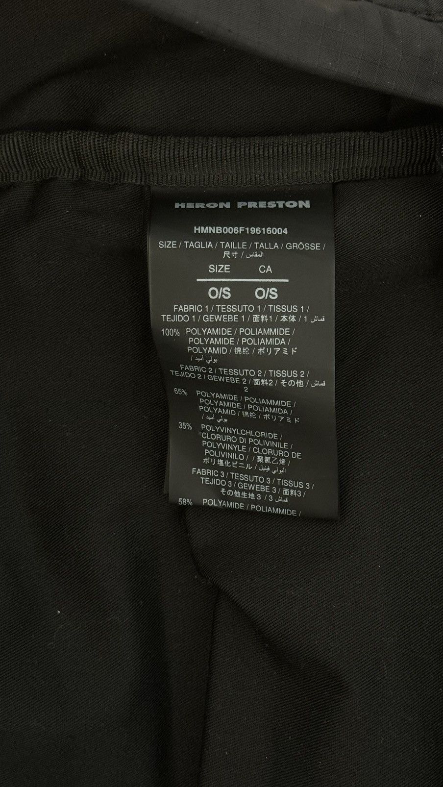 Heron Preston Heron Preston backpack bag Size ONE SIZE - 7 Thumbnail