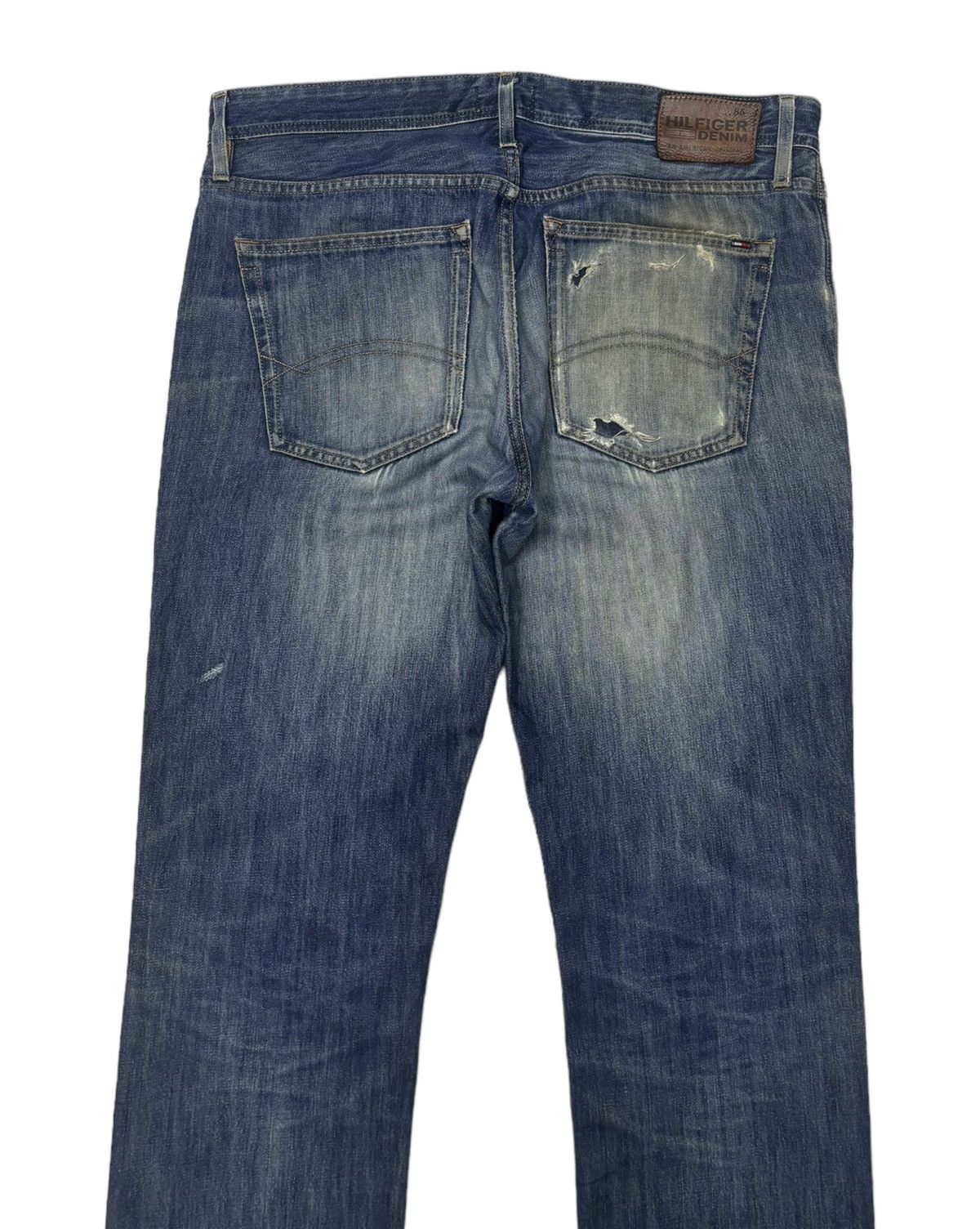 Tommy Hilfiger VINTAGE TOMMY HILFIGER RUSTY DISTRESS DENIM JEANS Size US 38 / EU 54 - 6 Thumbnail