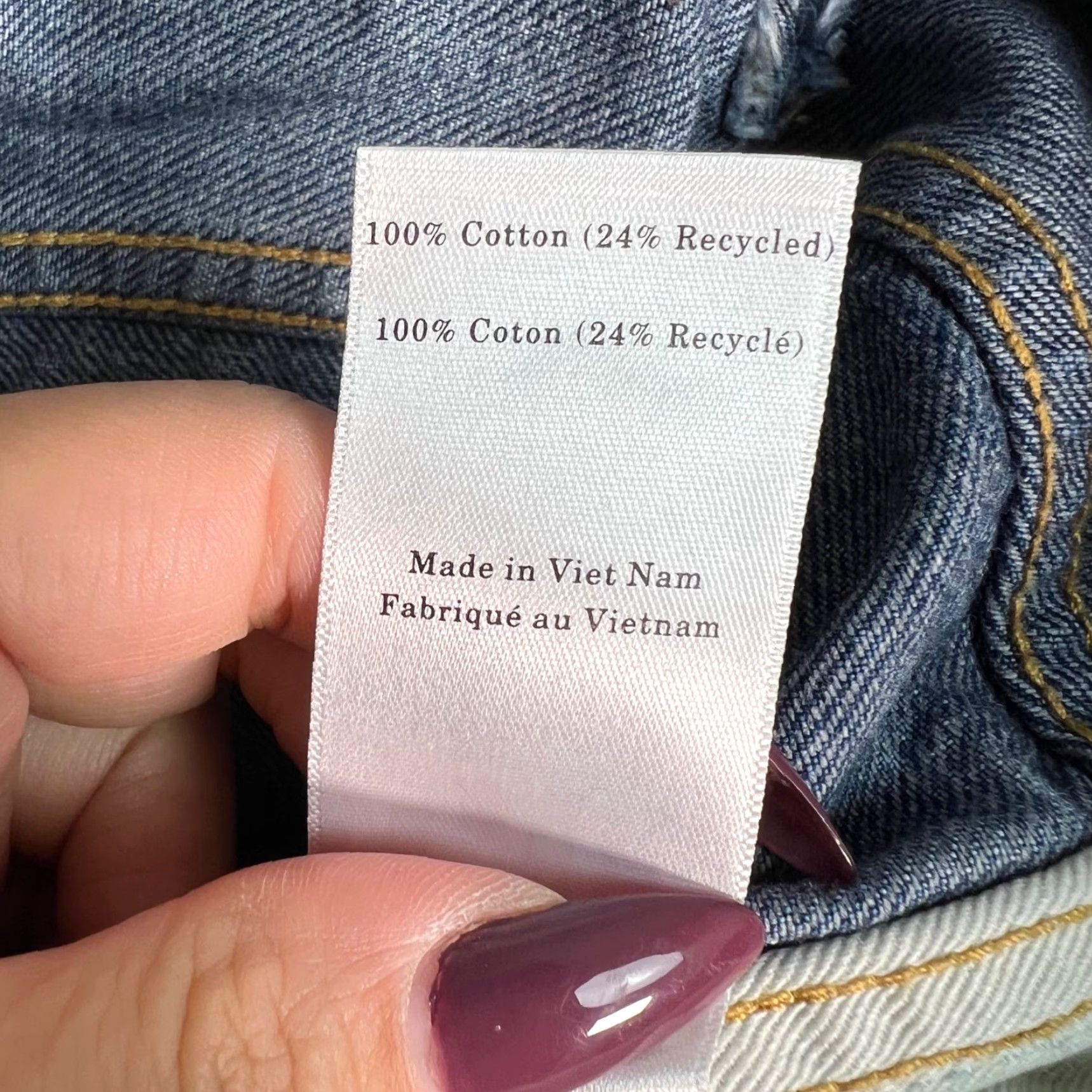 Everlane Everlane The Cinched Utility Jean High-Waist Tapered Fit Blue Denim Size 29 Womens Jeans 5-Pocket 30 Inseam 90s Theme Vintage No Size 30" / US 8 / IT 44 - 4 Thumbnail