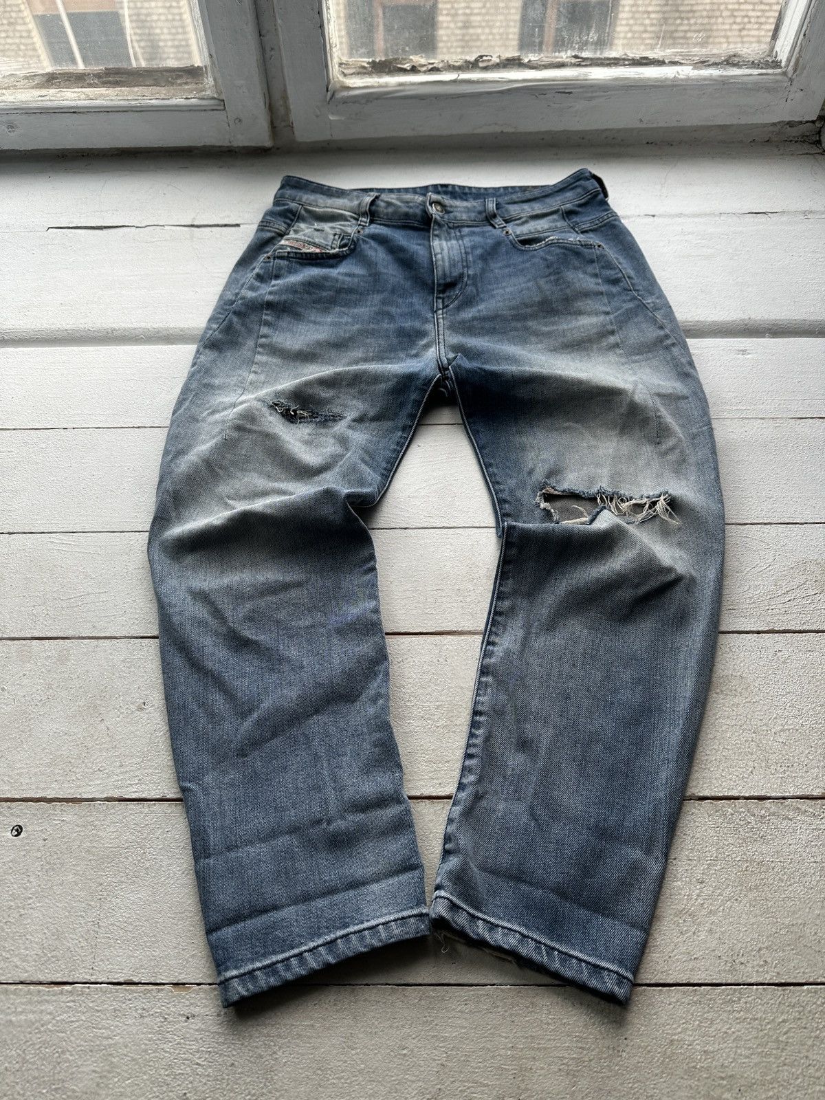 Diesel 🚨 DIESEL IFSIXWASNINE JEANS DENIM RARE Y2K FIT GOTHIC PUNK Size 30" / US 8 / IT 44 - 1 Thumbnail