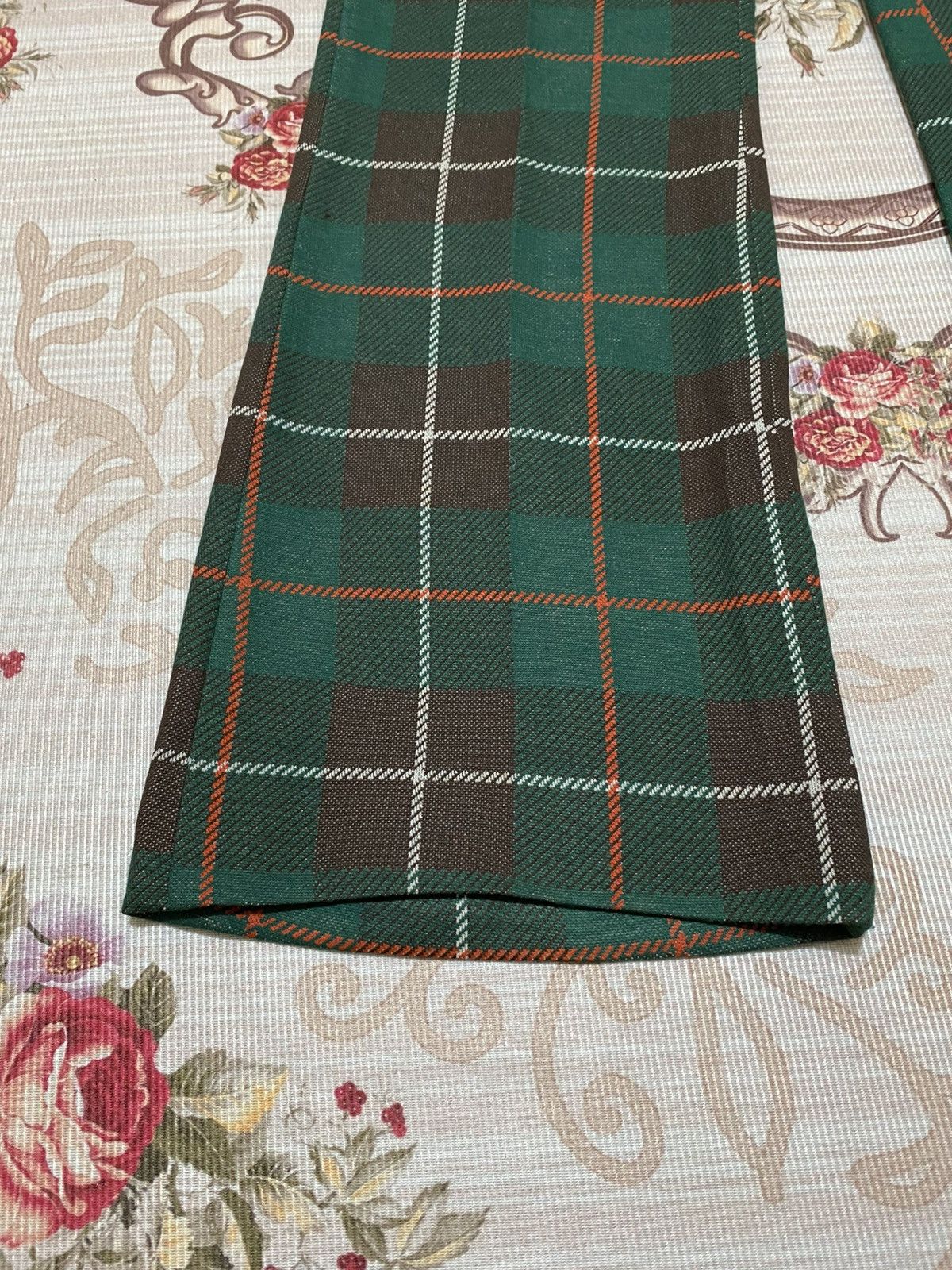 Lee 70s Vtg Lee Tartan Plaid Pants Size US 31 - 4 Thumbnail