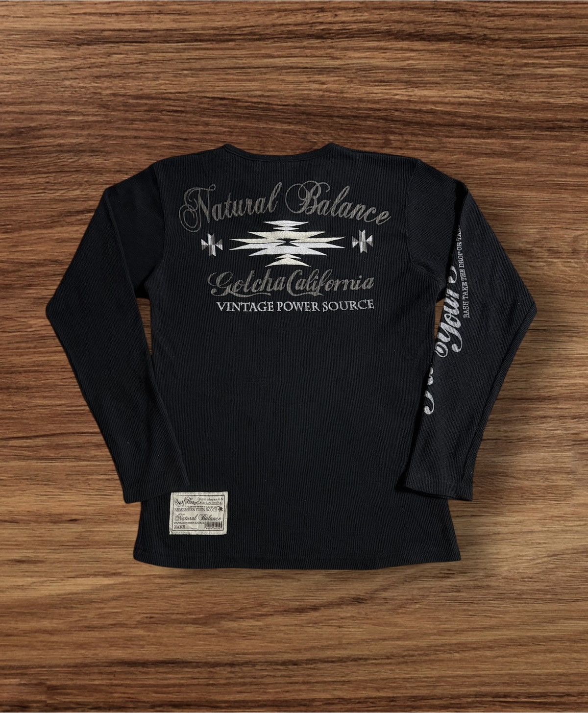 Gotcha Japanese Brand Gotcha Knit Navajo Style Long Sleeve T-Shirt Size US S / EU 44-46 / 1 - 1 Thumbnail