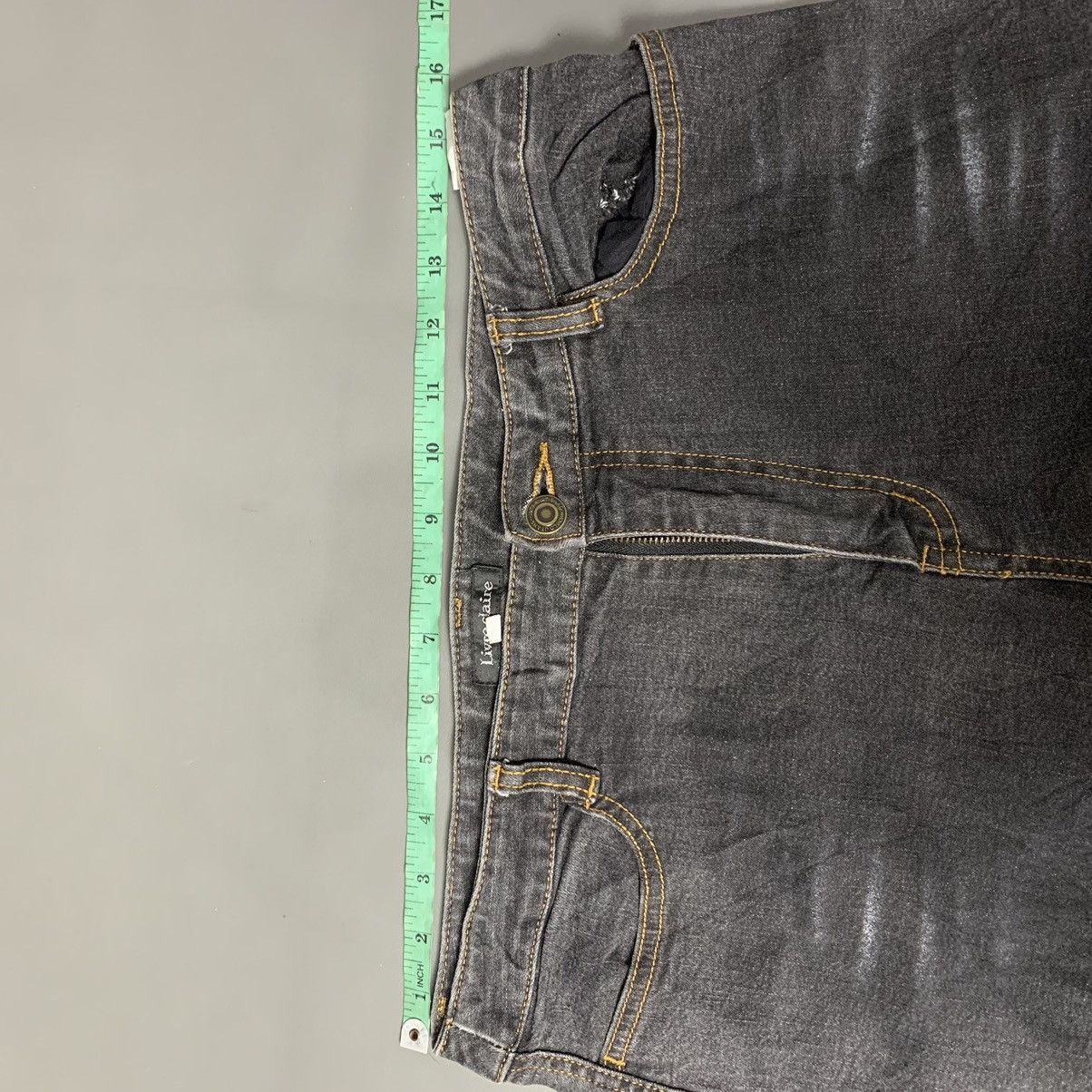 Hysteric Glamour × Japanese Brand Super Flare Jeans Livre Claire Thin Low Rise Boot Cut Size US 31 - 12 Thumbnail