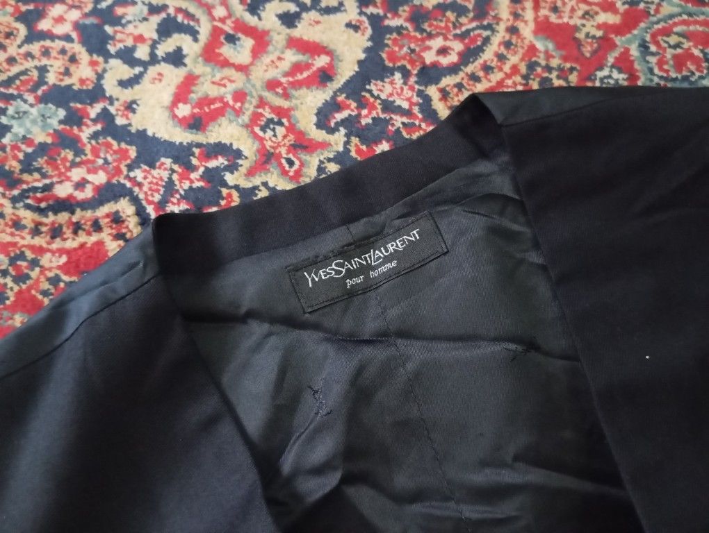 Yves Saint Laurent VTG Yves Saint Laurent YSL Vest Waistcoat Fashion Size US M / EU 48-50 / 2 - 6 Thumbnail