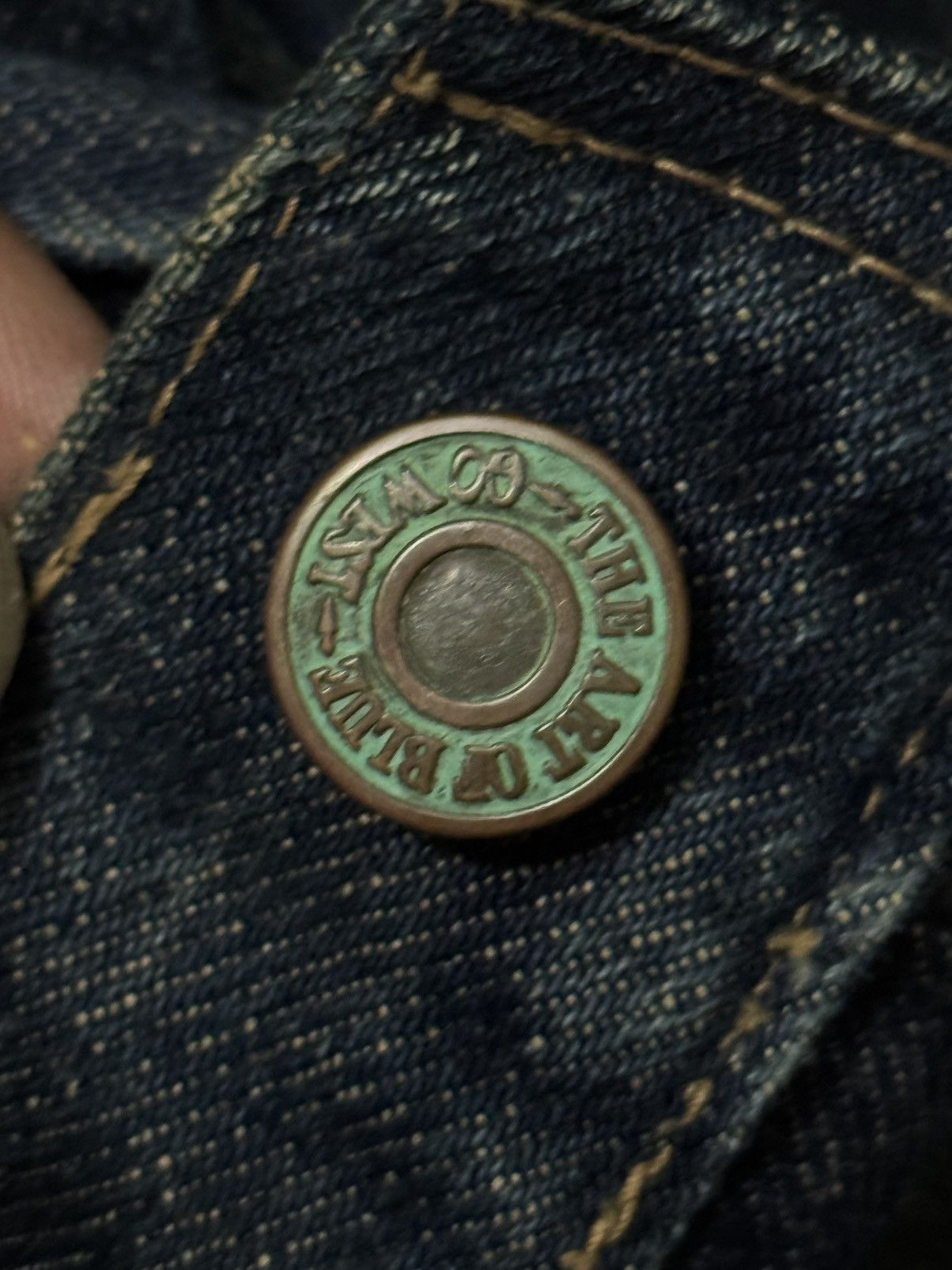 Vintage Vintage Gowest America Blue Denim Size US 31 - 13 Thumbnail