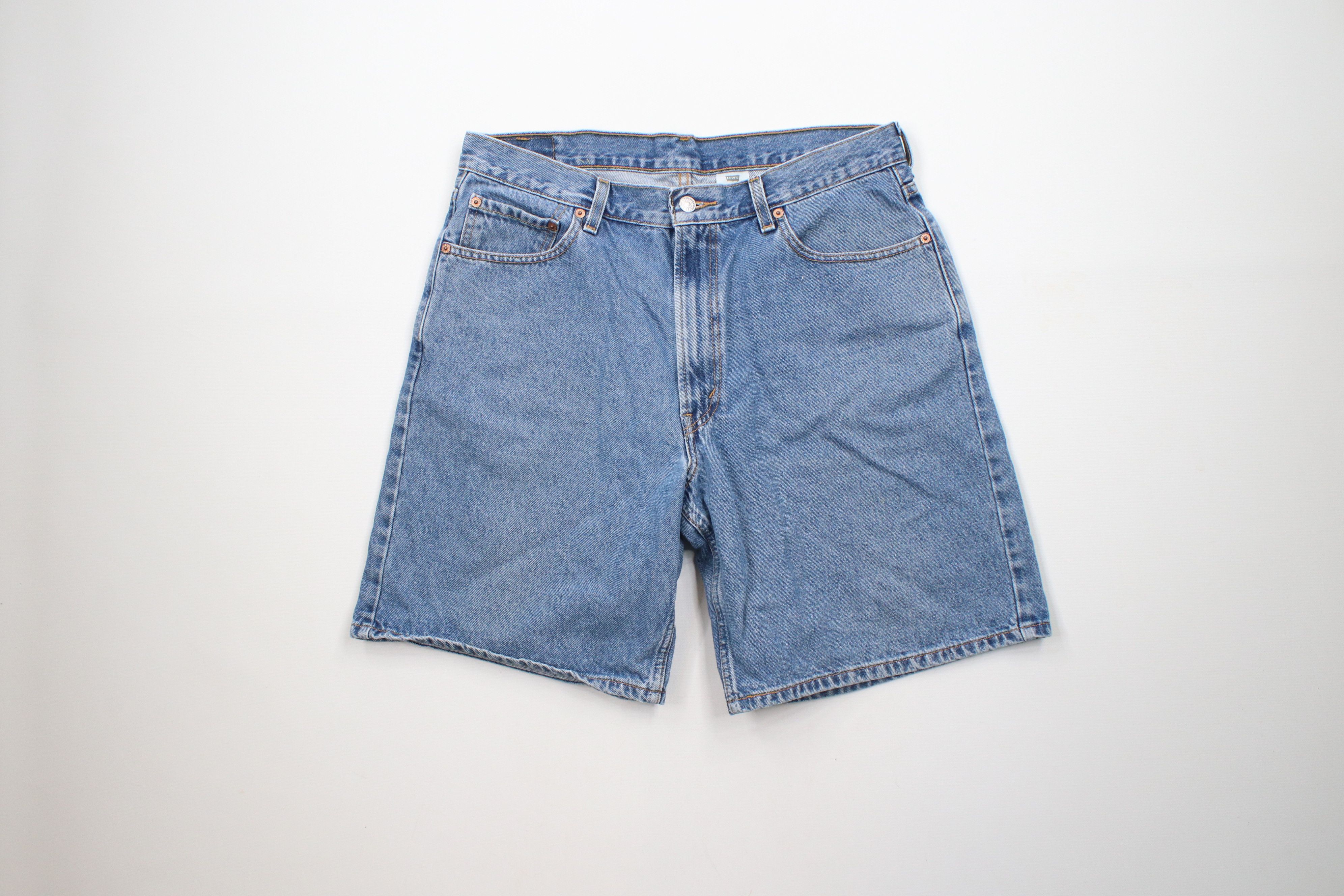 Levi's × Vintage Vintage Y2K 2003 Levis 550 Fit Denim Jean Shorts Jorts Size US 36 / EU 52 - 1 Thumbnail