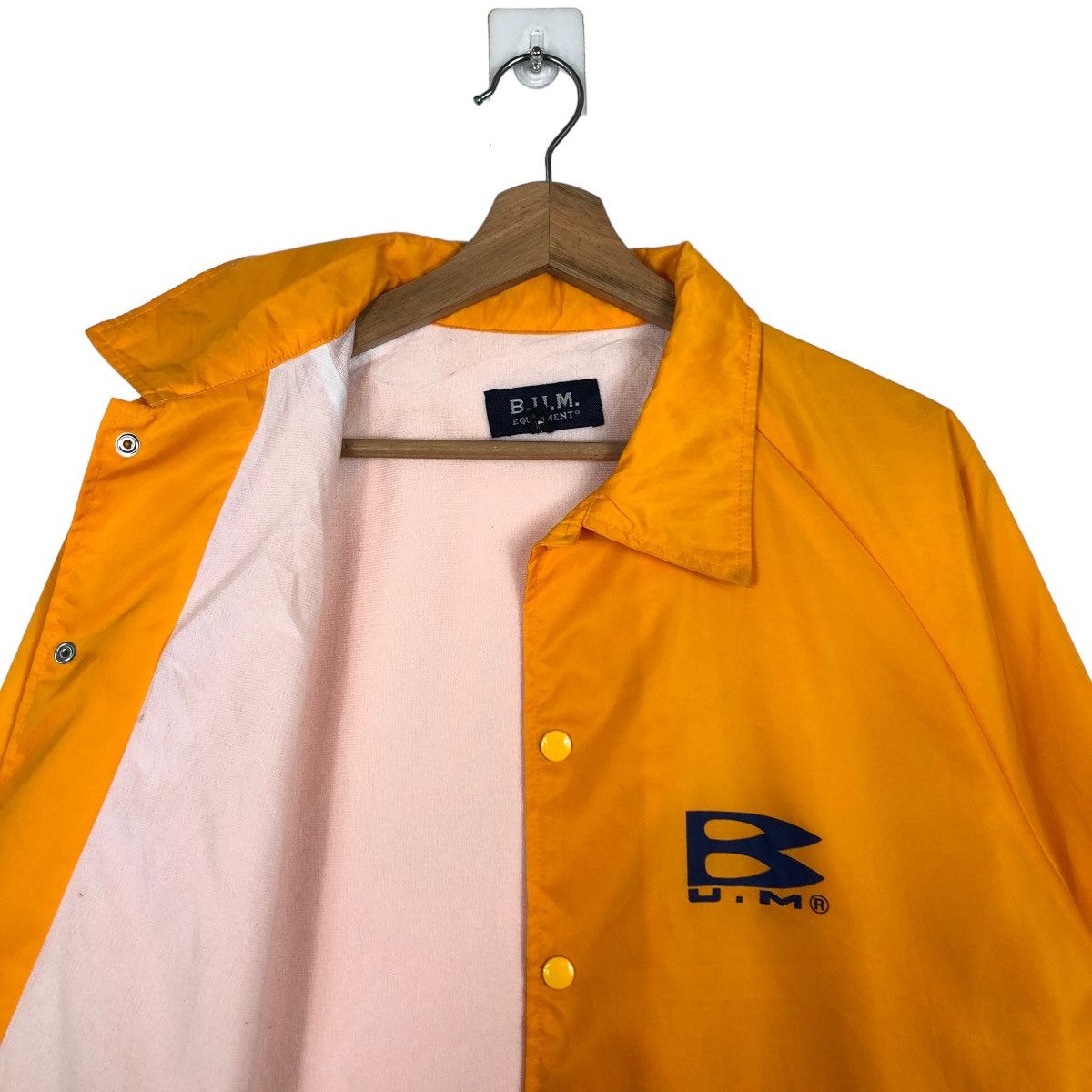 Japanese Brand 🔥90’s Rare Vintage BUM Equipment Work Jacket Big Logo Size US L / EU 52-54 / 3 - 10 Thumbnail