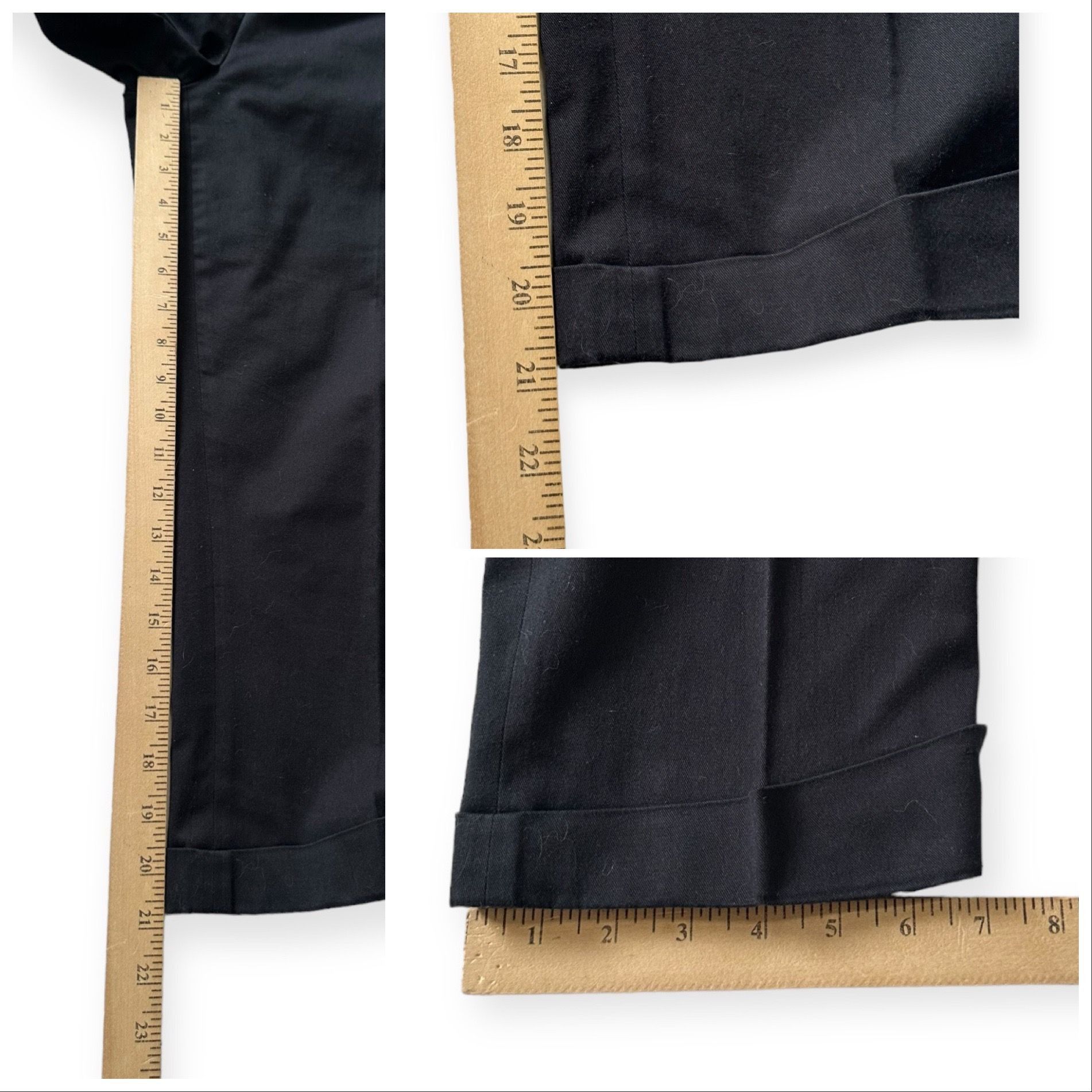 Prada Prada Blue Cropped Cotton Pants, Size Italian 46 Size 32" / US 10 / IT 46 - 16 Thumbnail