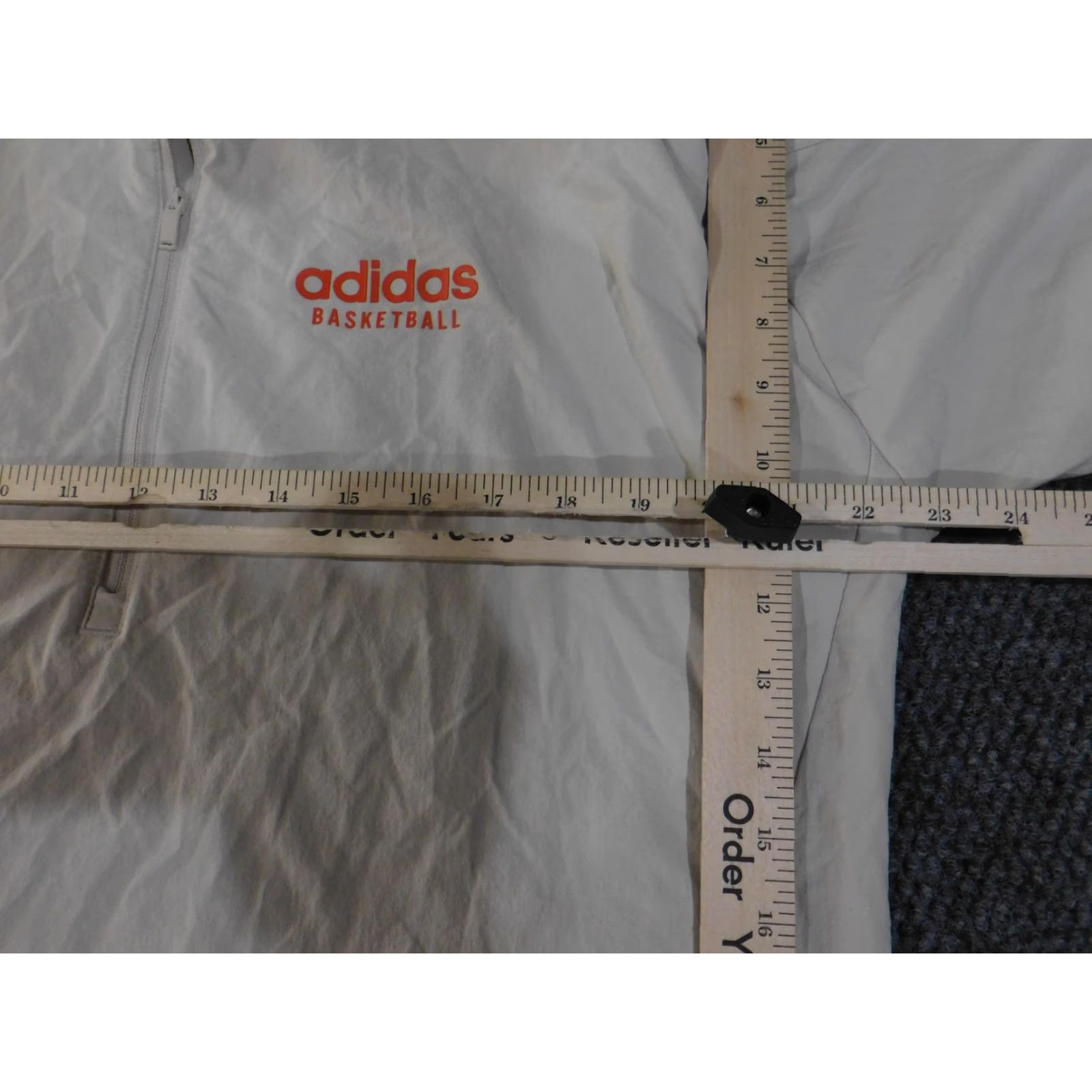 Adidas Adidas Select 1/4 JKT Jacket Womens Small Beige Alumina Basketball Pullover NWT Size S / US 4 / IT 40 - 7 Thumbnail