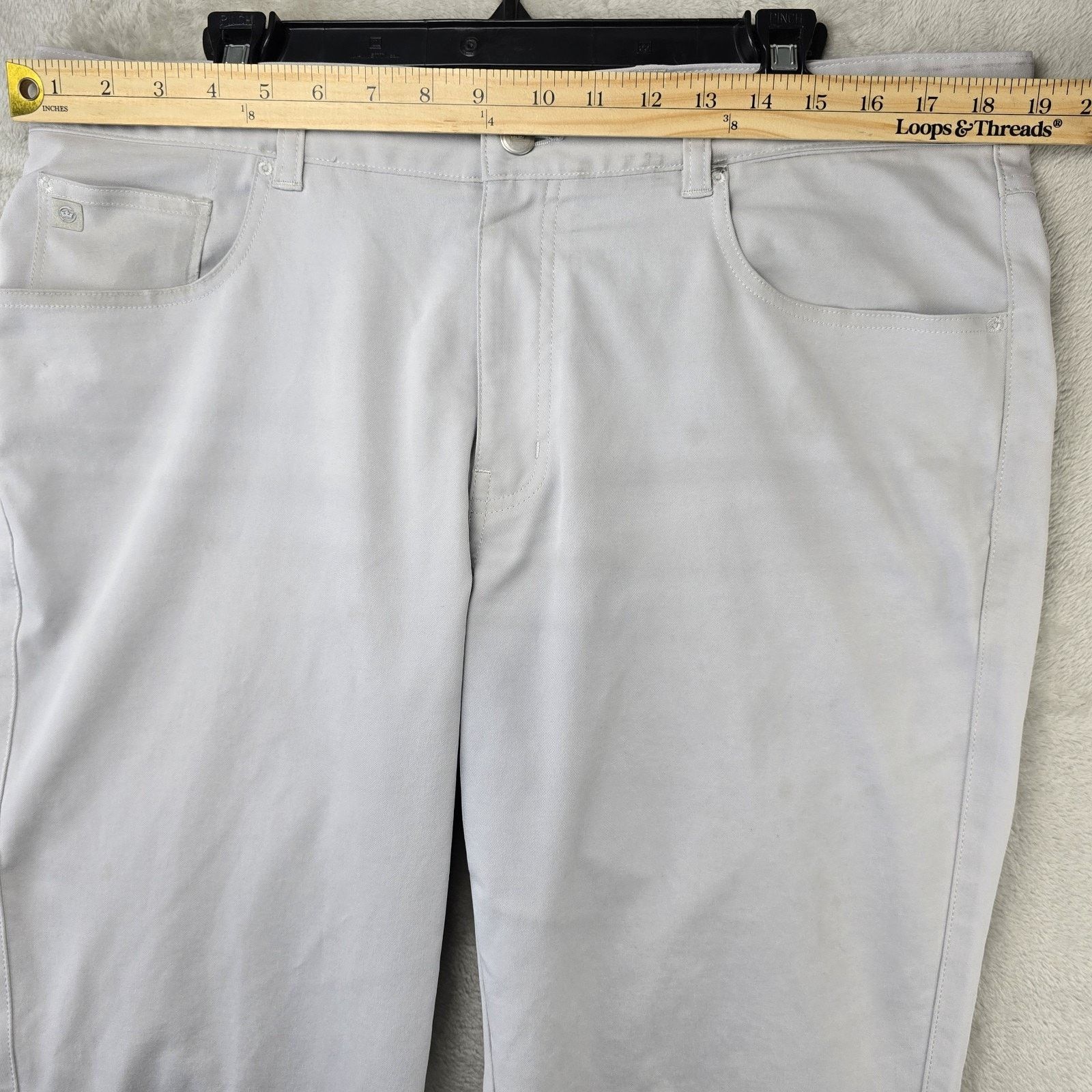Peter Millar Peter Millar Pants 36x32 (Fits 38x31) Gray Golf 5 Pocket Size US 36 / EU 52 - 18 Thumbnail