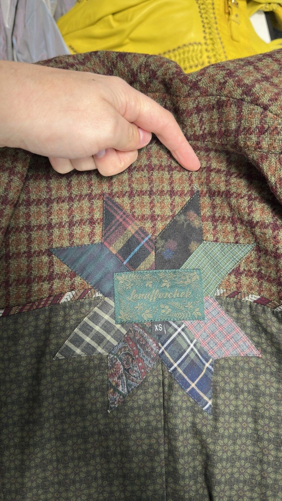 Other Lena Hoschek Women's Montgomery Wool Jacket herb garden Size XS / US 0-2 / IT 36-38 - 15 Thumbnail