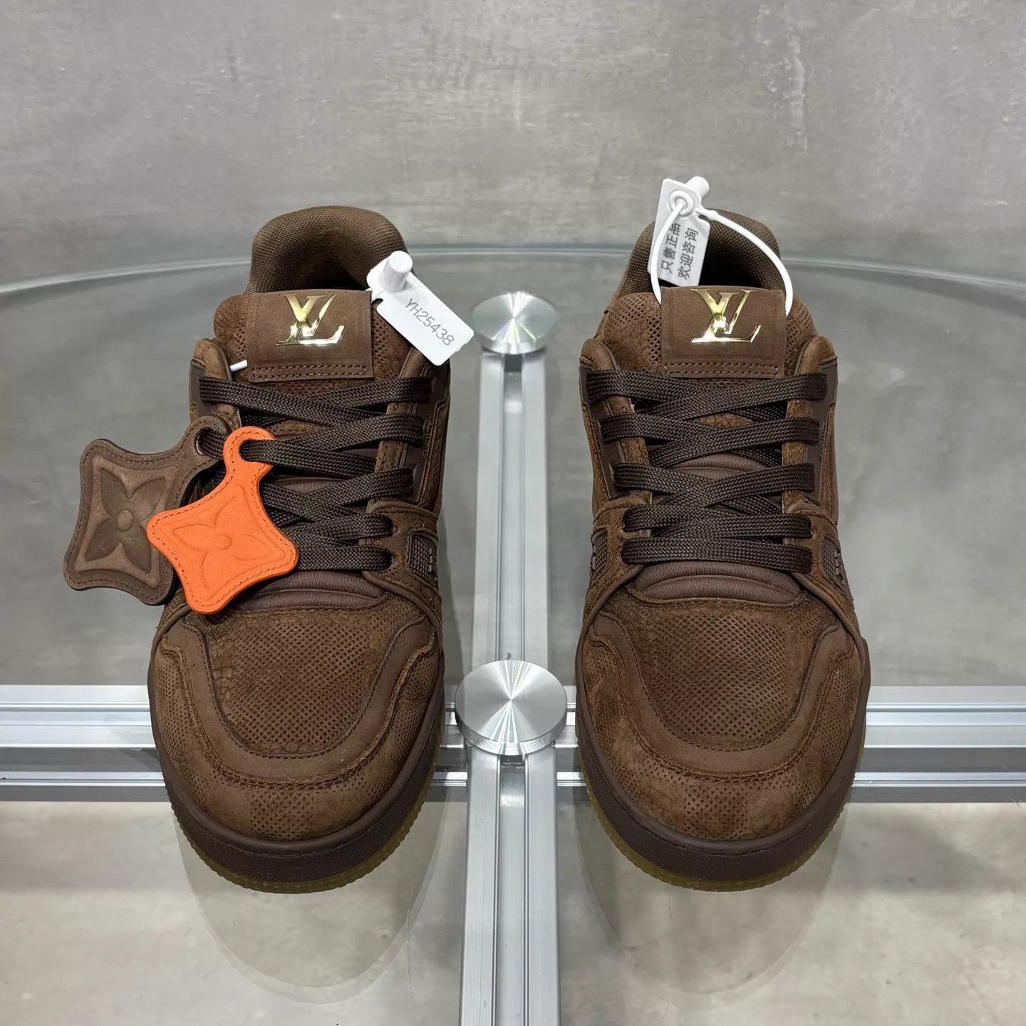 Louis Vuitton LV Trainer Damier Tan 36 Size US 5.5 / IT 35.5 - 1 Thumbnail