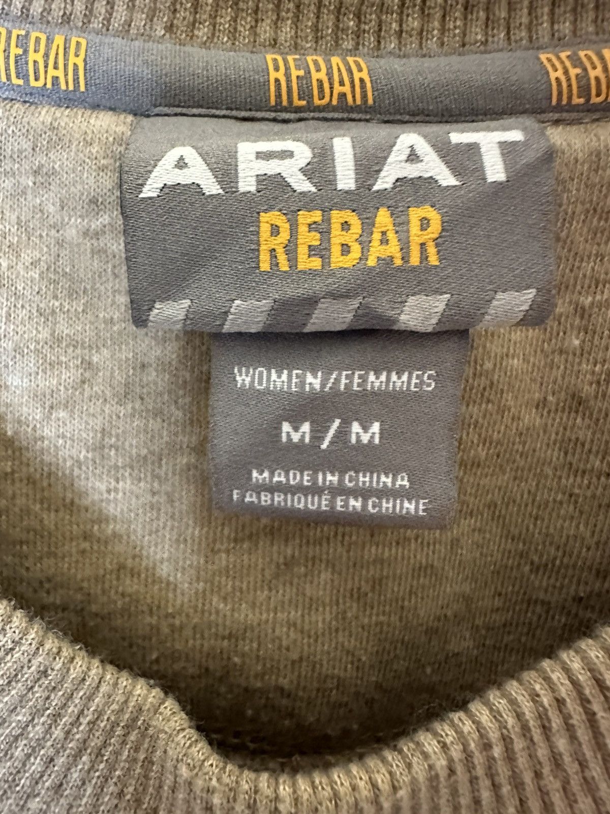 Ariat ariat Women’s Medium rebar Lightweight fleece Crewneck Size M / US 6-8 / IT 42-44 - 2 Thumbnail