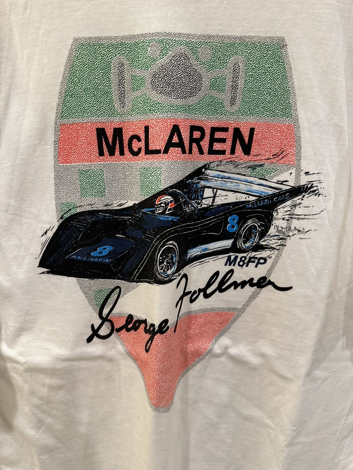Vintage Vintage McLaren Can-Am Racing T Shirt Signed XL Size US XL / EU 56 / 4 - 2 Thumbnail