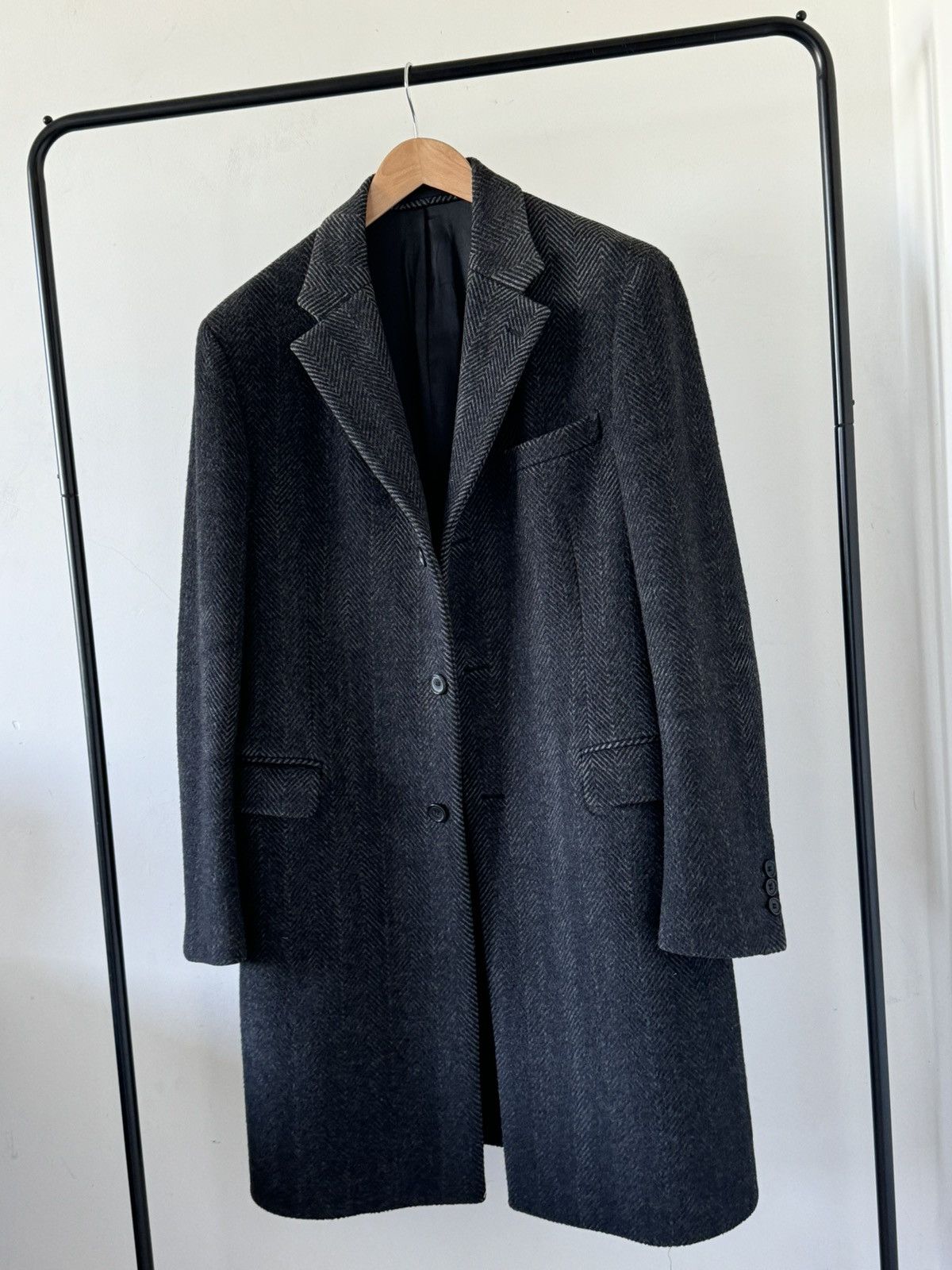 Prada 3500$ Prada FW18 wool and alpaca coat Size US L / EU 52-54 / 3 - 2 Thumbnail
