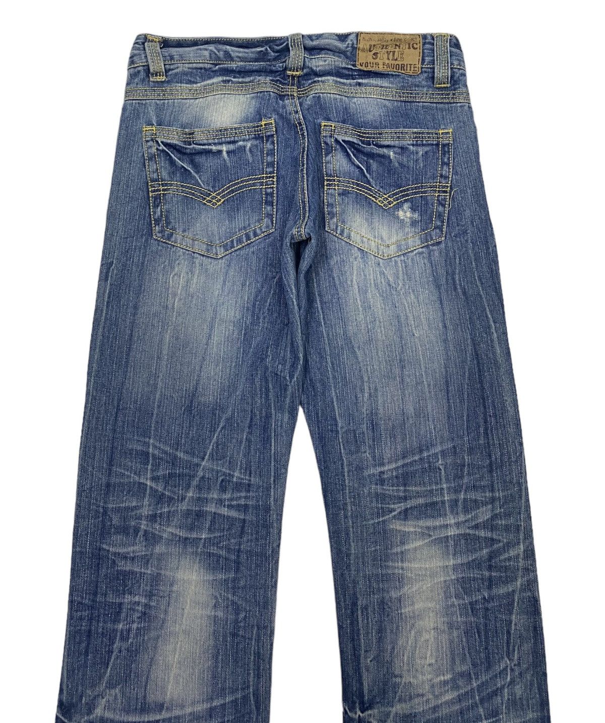 Hysteric Glamour × Japanese Brand × Tornado Mart JAPANESE BRAND DISTRESSED DENIM IF SIX WAS NINE STYLE Size US 30 / EU 46 - 6 Thumbnail