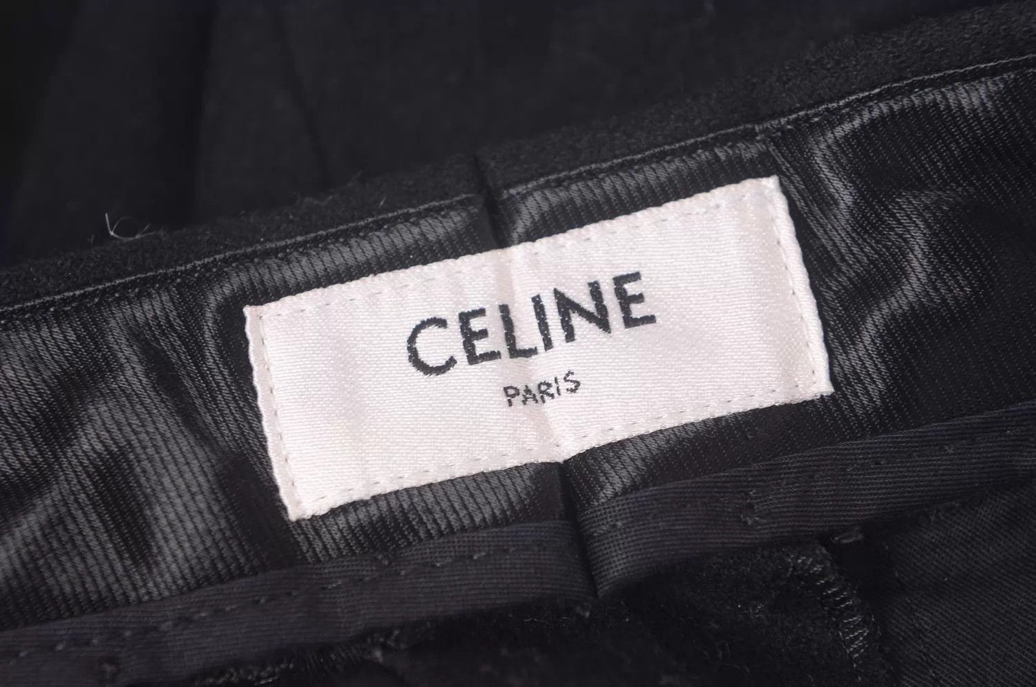 Celine Celine solid cotton/wool chinos S Size 26" / US 2 / IT 38 - 3 Thumbnail