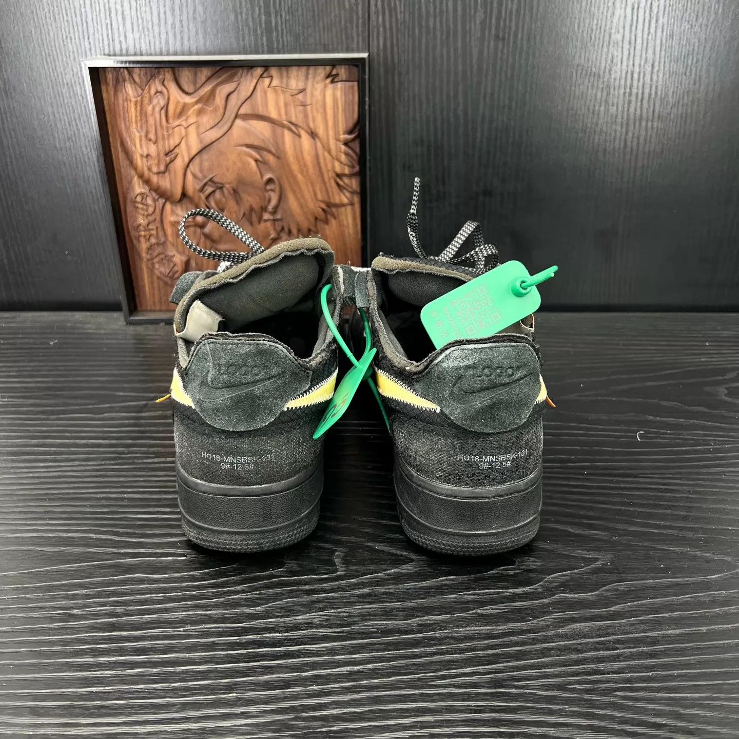 Nike Nike AF1 Black Size 42.5 Boxed As Pictured Size US 9 / EU 42 - 4 Thumbnail