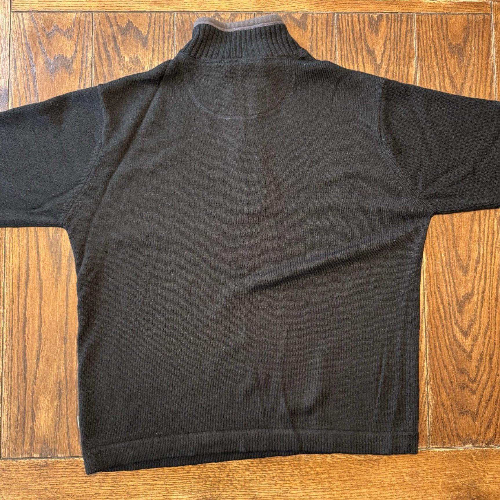 The North Face The North Face Sweater 1/4 Zip Pullover Men’s Large Black Wool Blend a5 Series Size US L / EU 52-54 / 3 - 7 Thumbnail