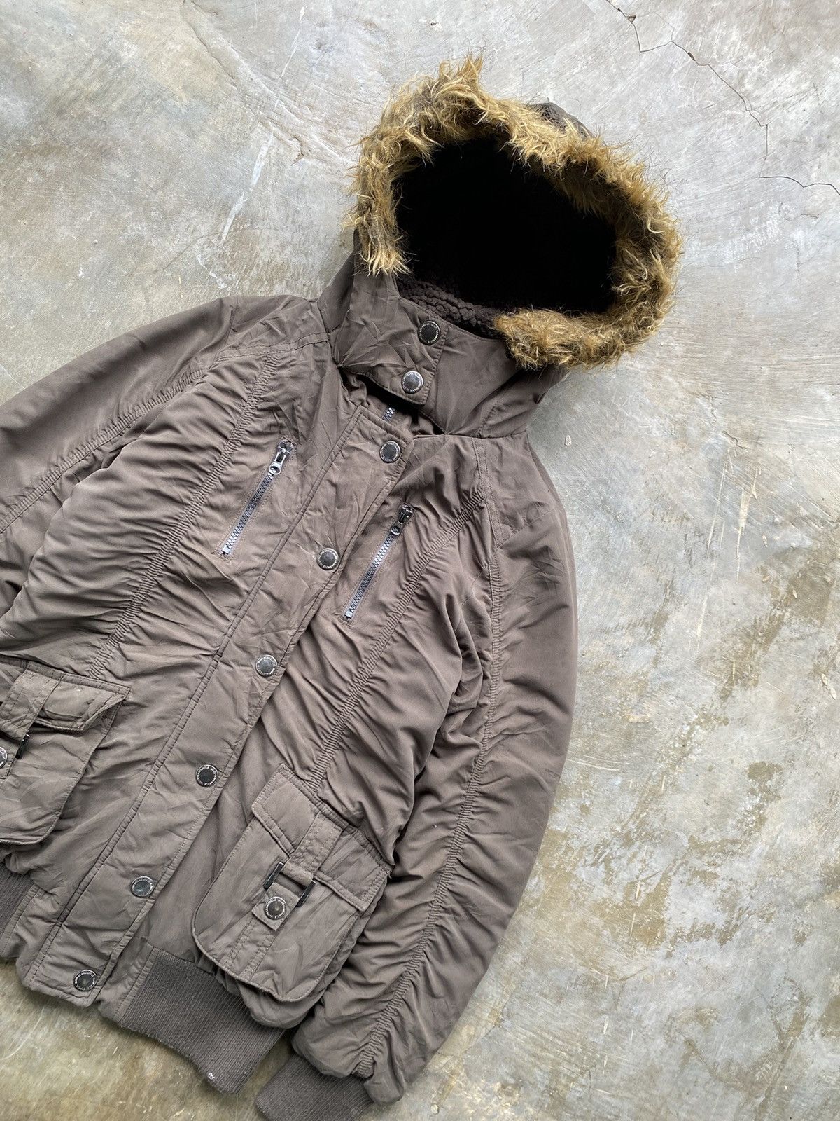 Hysteric Glamour × Japanese Brand × KMRii Vanity Glamours With Fur Hoodies Like Ifsix LGB Size US S / EU 44-46 / 1 - 4 Thumbnail