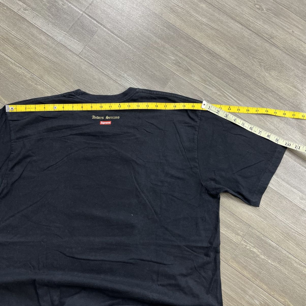 Supreme FW17 Supreme Andres Serrano Madonna and Child Tee Black XL Size US XL / EU 56 / 4 - 10 Thumbnail