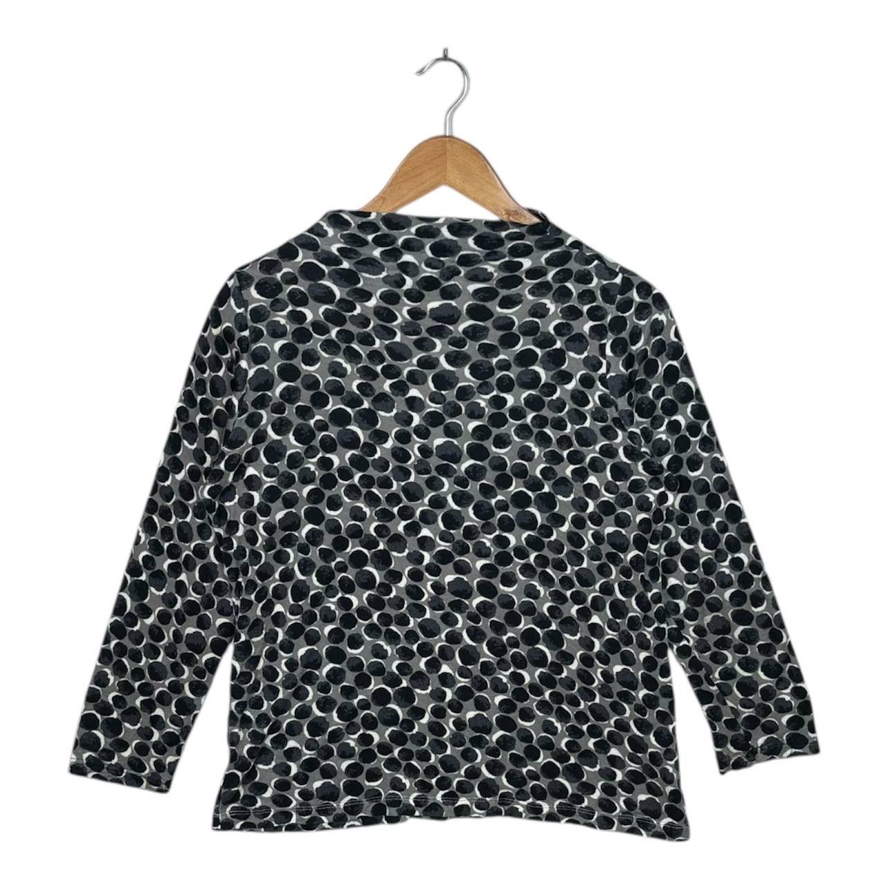 Yohji Yamamoto Yohji Yamamoto Y’s For Living Leopard Turtleneck Crop Tshirt Size US S / EU 44-46 / 1 - 2 Thumbnail