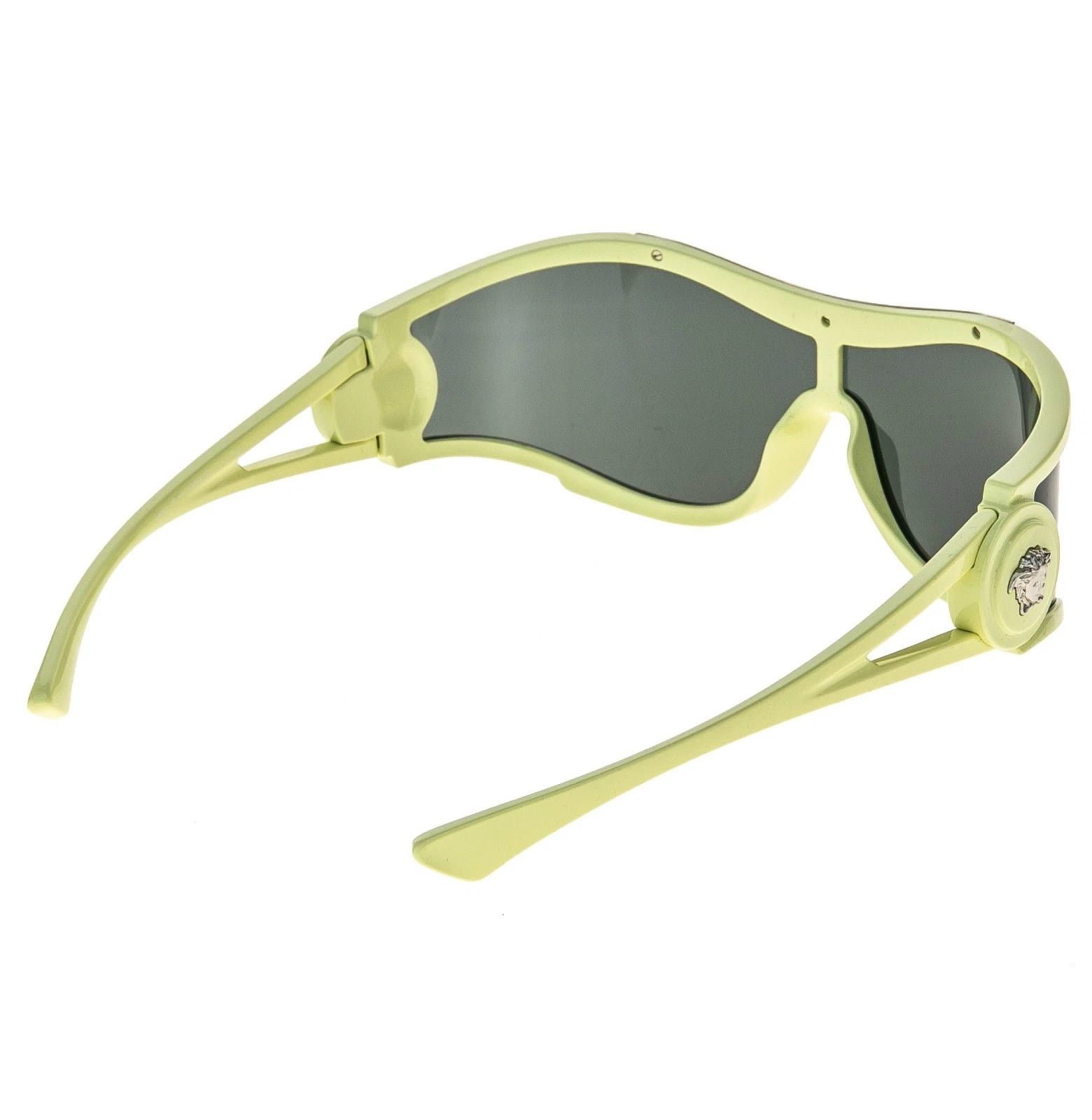 Versace VERSACE VE4475 MEDUSA MEDALLION SHIELD 4475 Mask Sunglasses Size ONE SIZE - 2 Thumbnail