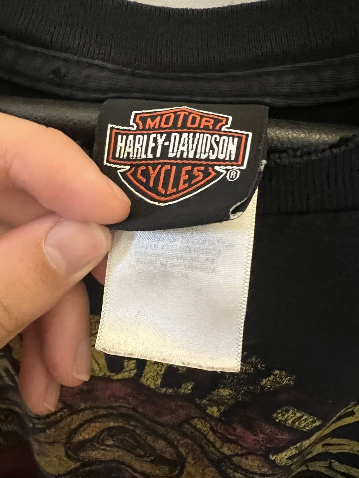 Harley Davidson × Vintage Sun faded / thrashed Harley Davidson Oregon Size US XL / EU 56 / 4 - 7 Thumbnail