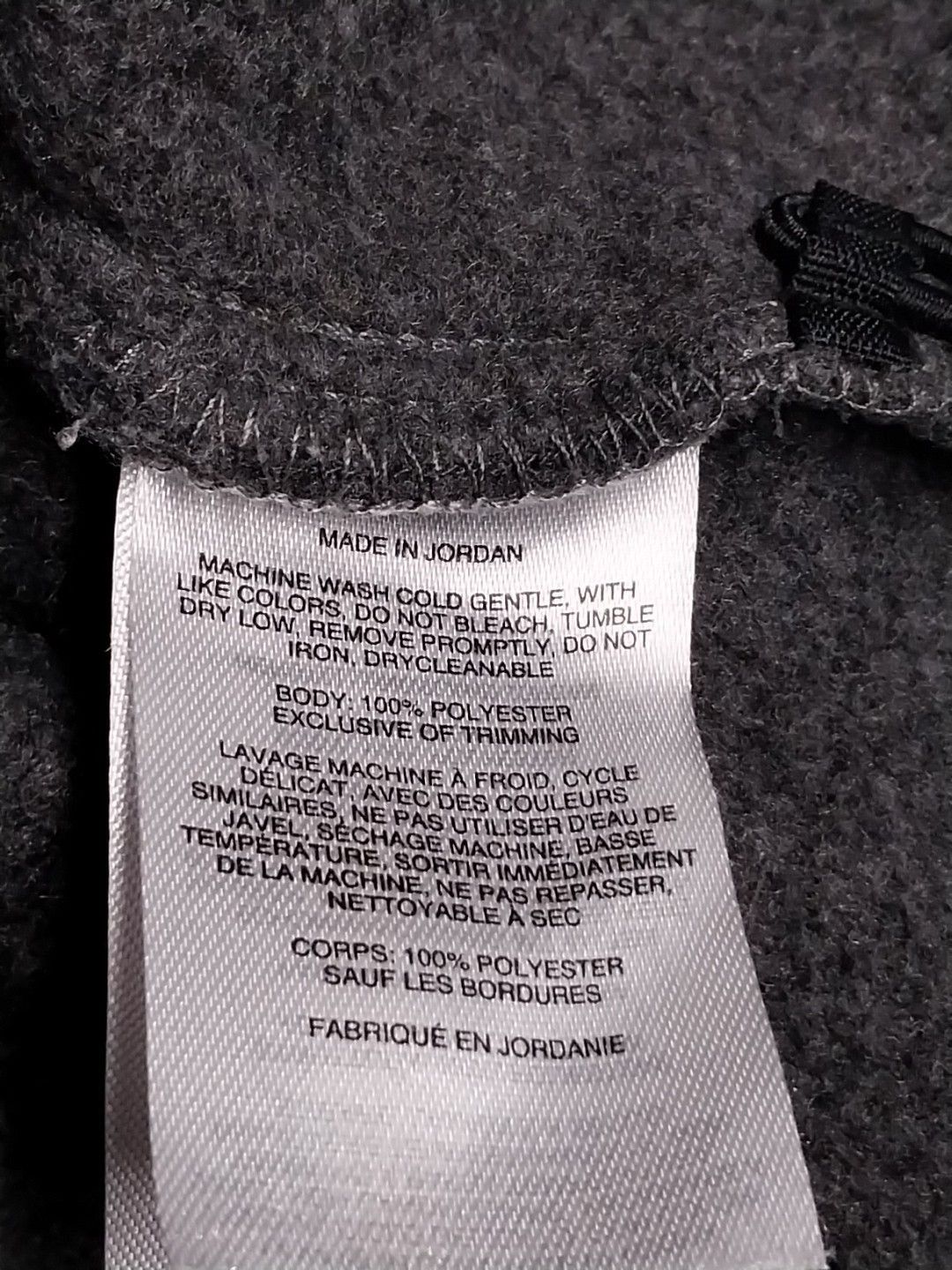 Columbia Columbia Charcoal Gray Fleece Jacket Women Medium Zip Fitted Size M / US 6-8 / IT 42-44 - 4 Thumbnail