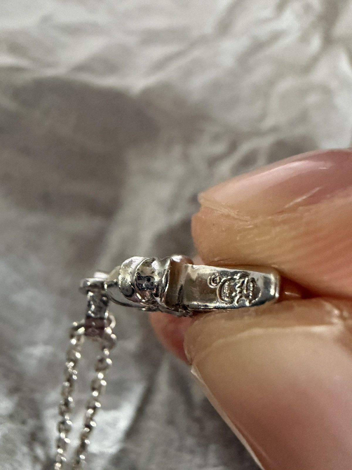 Chrome Hearts Chrome Hearts Babyfat Pendant White Gold Size ONE SIZE - 4 Thumbnail