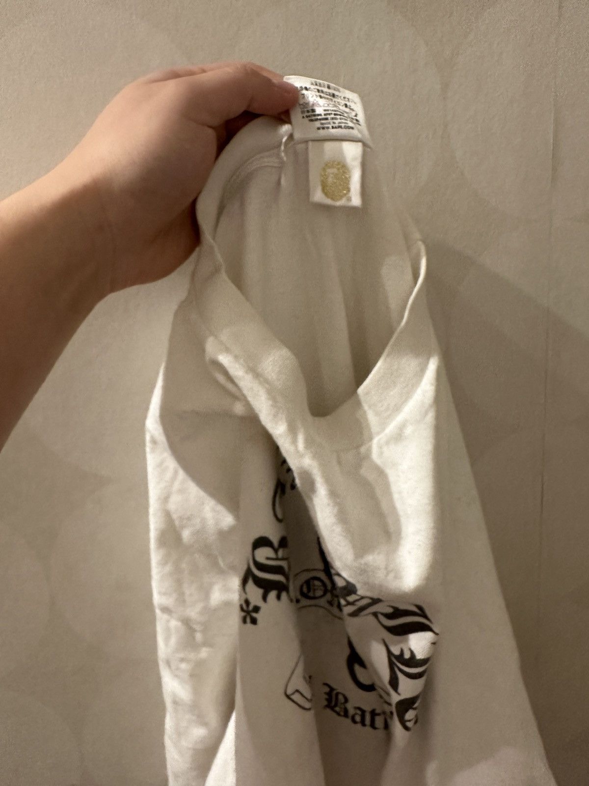 Bape × Chrome Hearts Bape x Chrome Hearts Tee Size US L / EU 52-54 / 3 - 7 Thumbnail