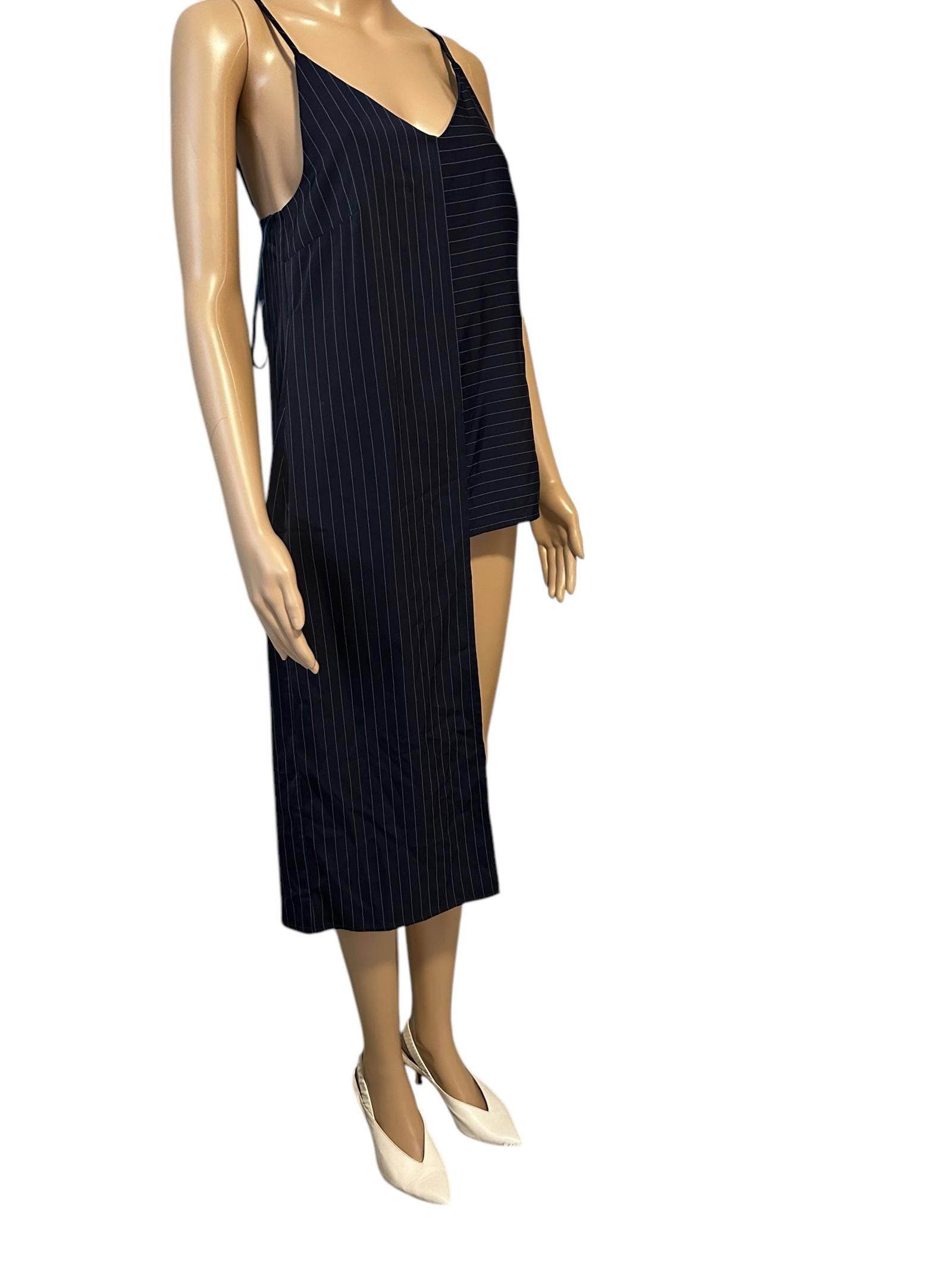 Designer Chic Striped Slip Dress Size S / US 4 / IT 40 - 3 Thumbnail