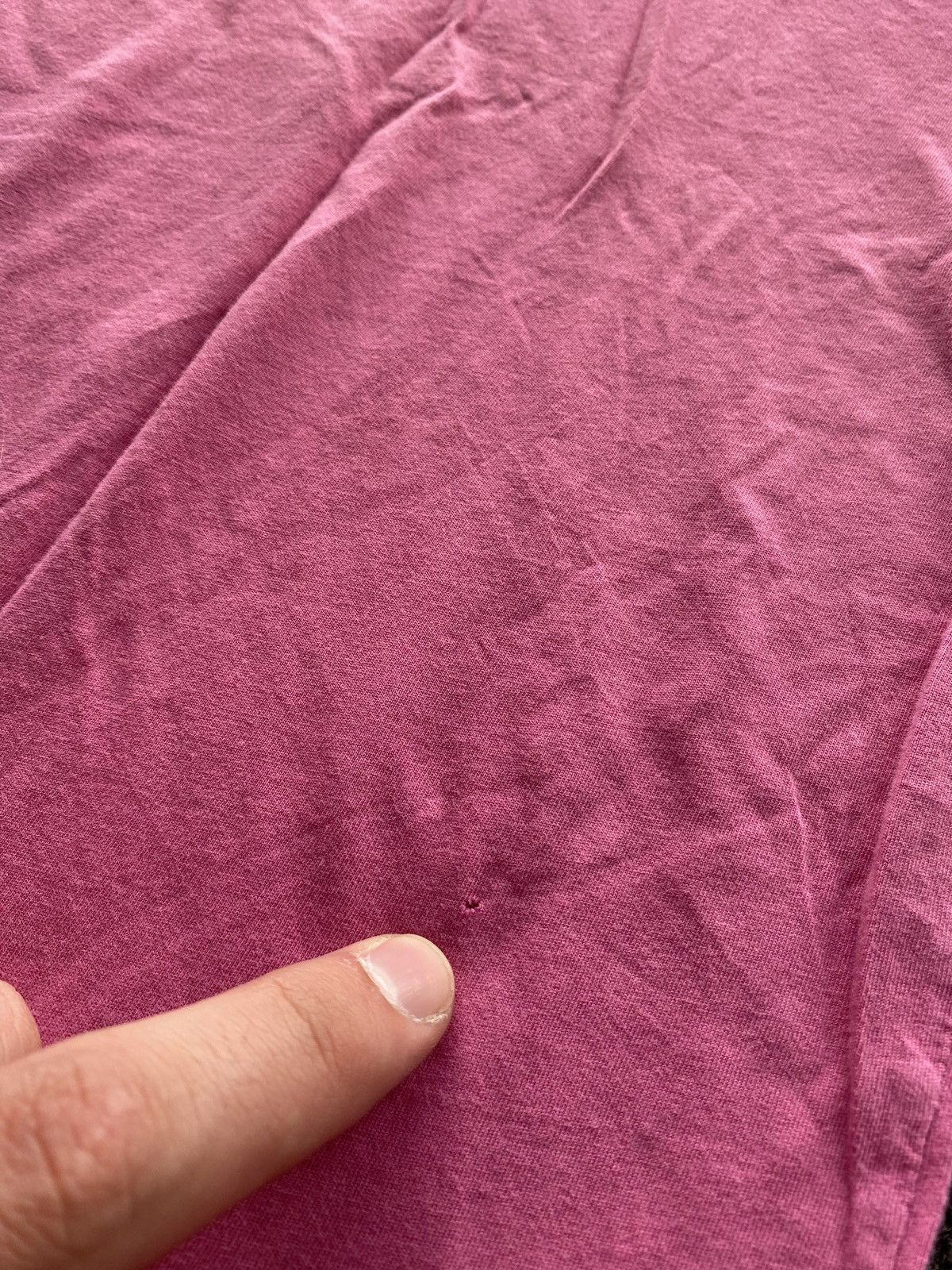 Diesel 🔥Opium Punk Diesel Pink Circle Logo Faded goth emo tee L Size US L / EU 52-54 / 3 - 8 Thumbnail