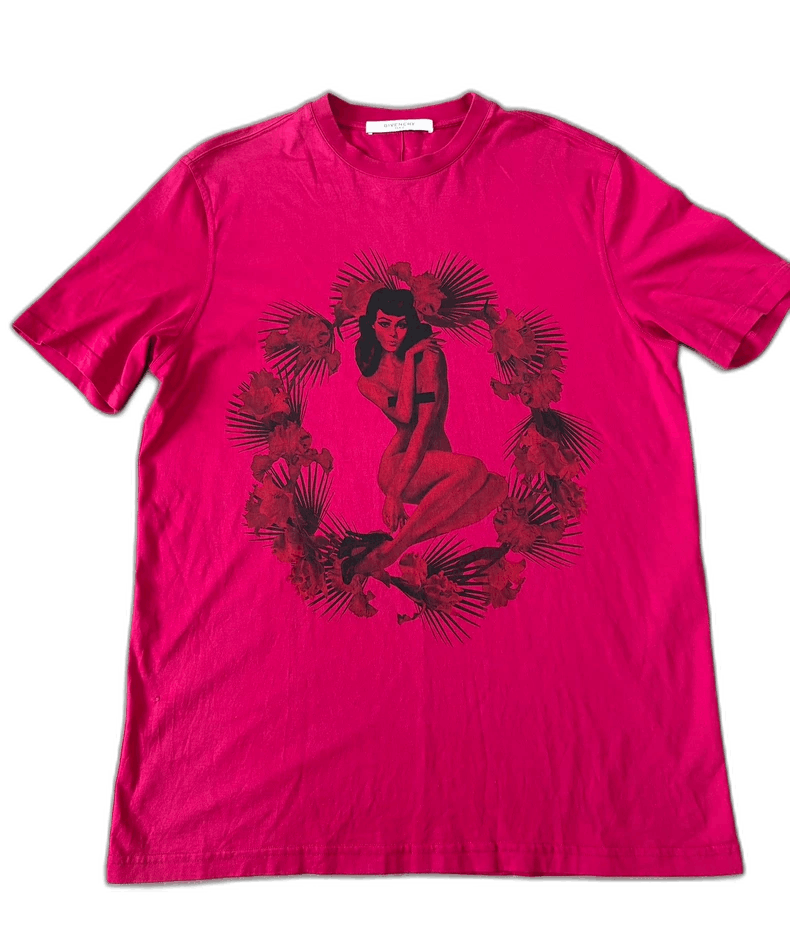 Givenchy Givenchy Printed Short Sleeve T-Shirt Size L / US 10 / IT 46 - 1 Thumbnail