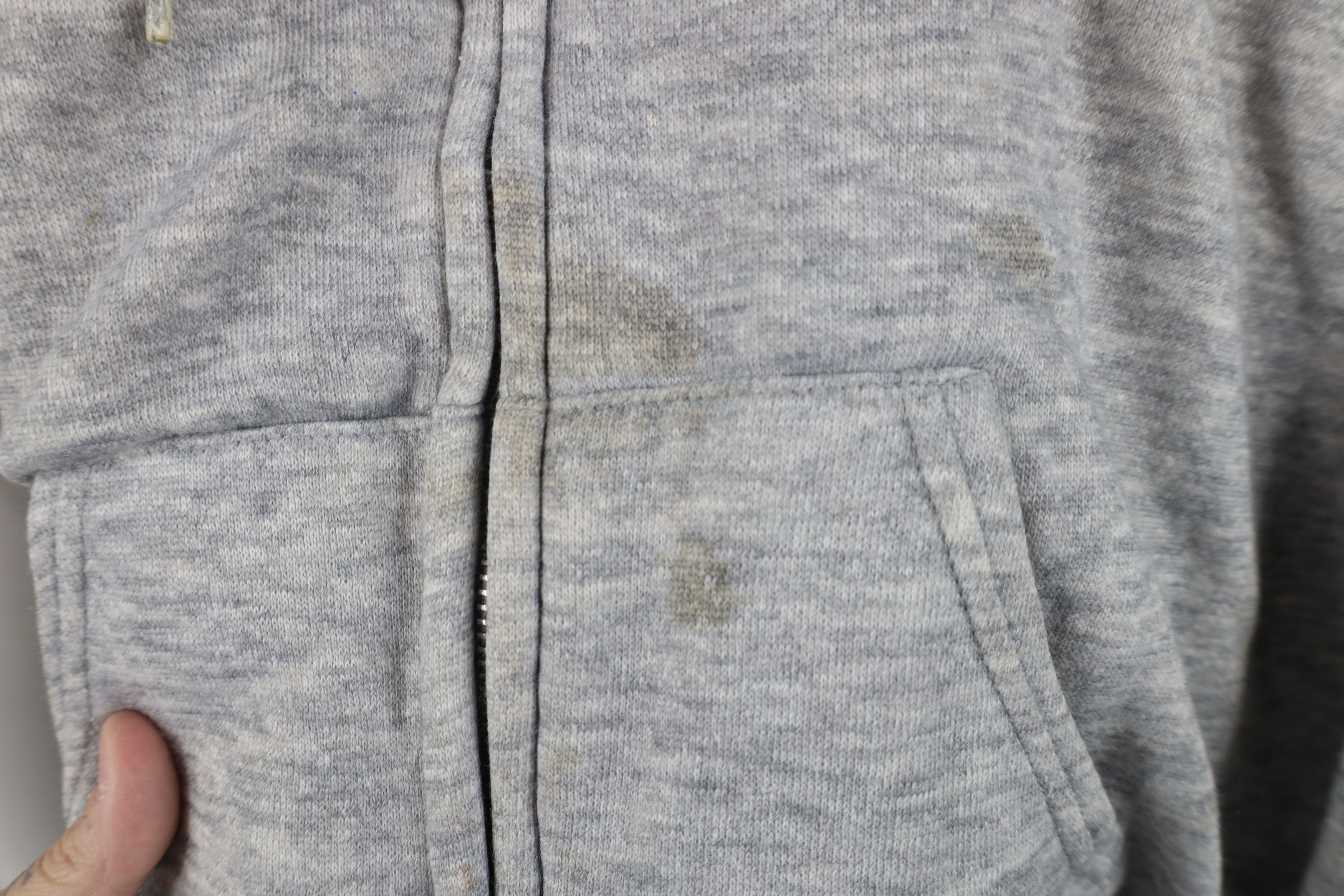 Vintage Vintage 70s 80s Streetwear Waffle Knit Lined Hoodie USA Size US XL / EU 56 / 4 - 5 Thumbnail