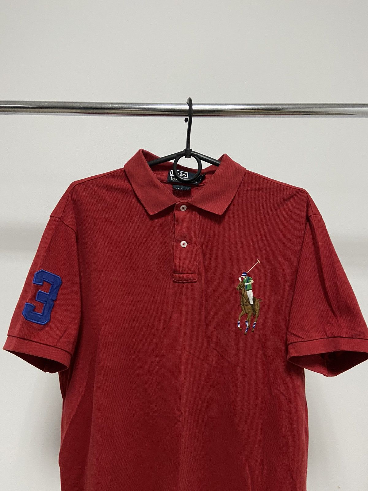 Polo Ralph Lauren × Vintage Polo Ralph Lauren Vintage T Shirt Polos Logo Big Logo USA 3 Size US L / EU 52-54 / 3 - 2 Thumbnail