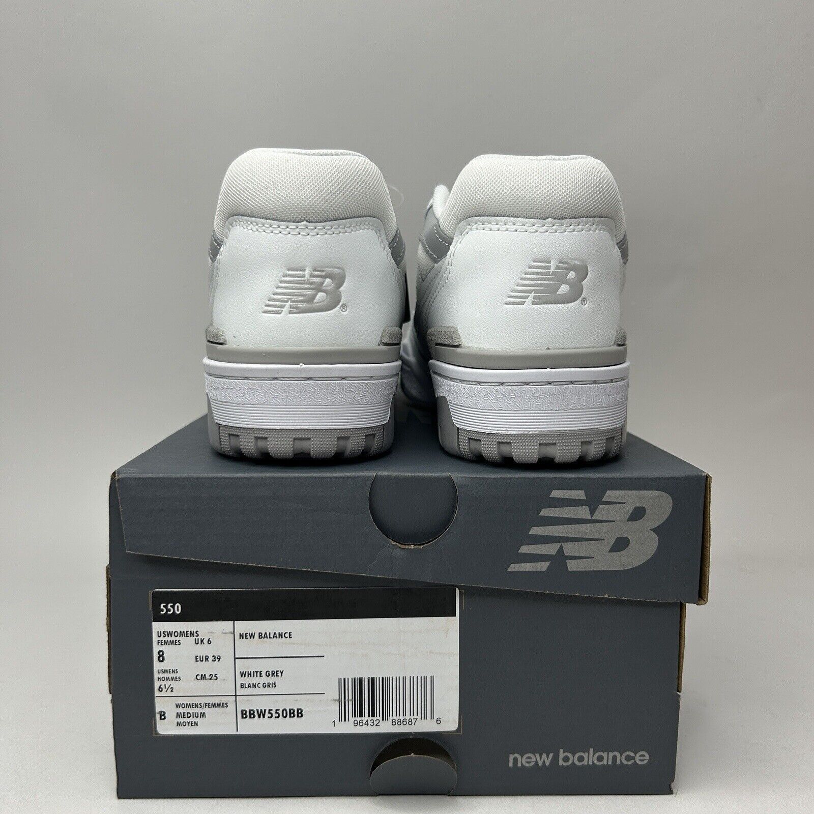 New Balance New Balance 550 WMNS “White Rain Cloud” 2023 Size US 8 / IT 38 - 4 Thumbnail