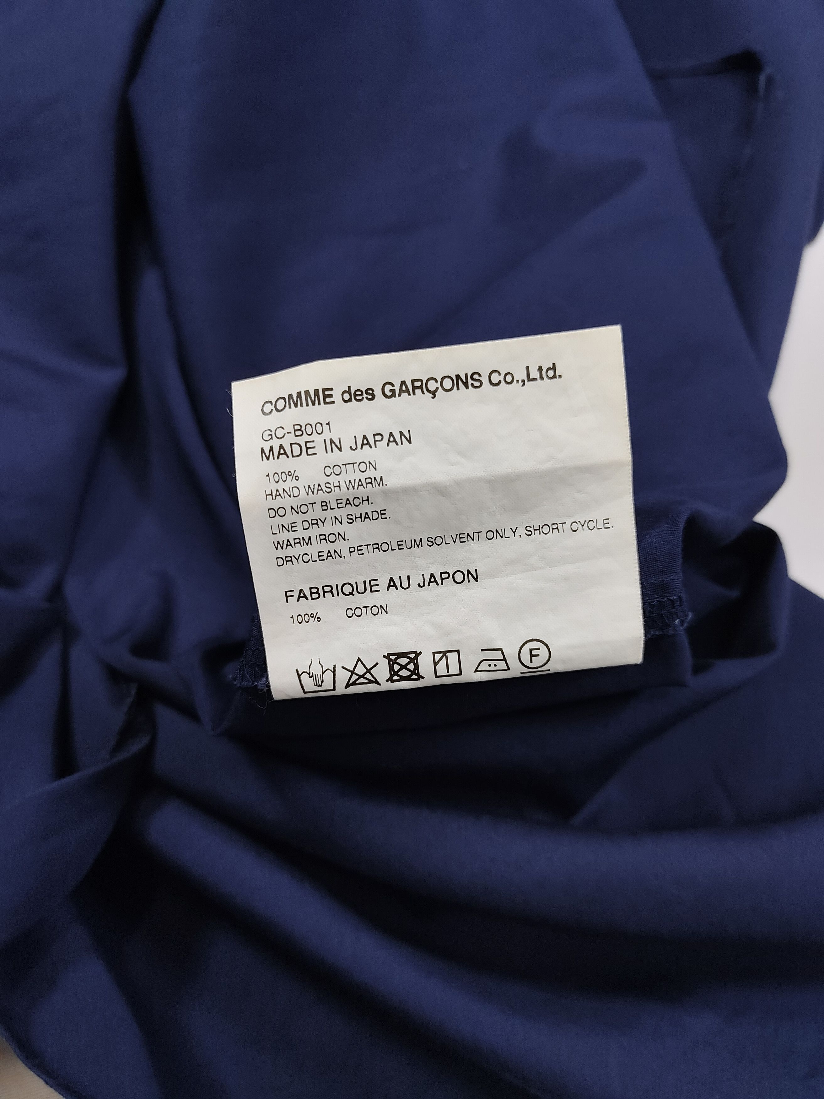 Comme des Garcons AD18 CDG-Minimal Deconstructed Split Docking Oversized Shirt Size L / US 10 / IT 46 - 12 Thumbnail