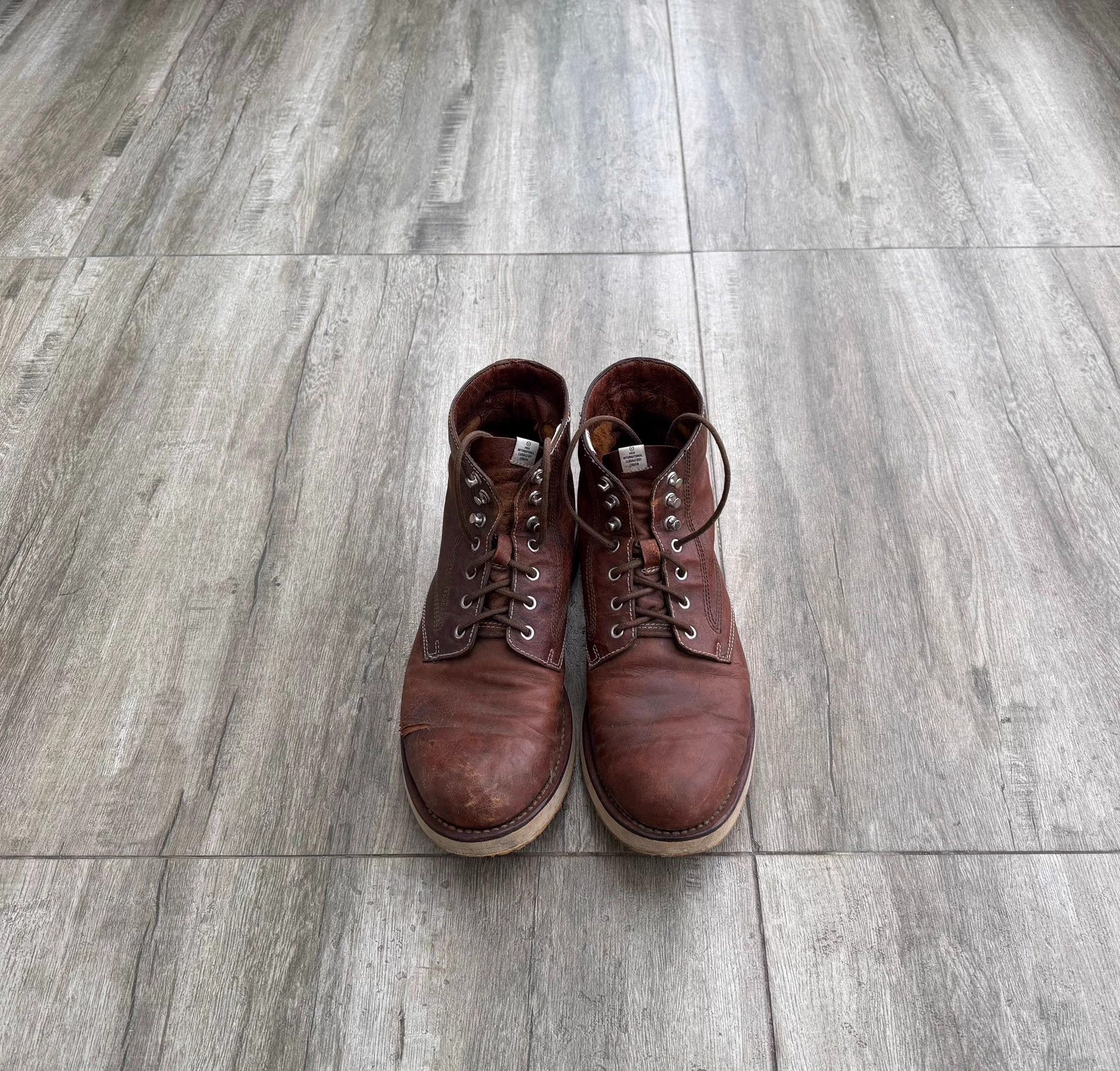 Visvim visvim virgil boots kngr-folk us9: sole rep, side tear Size US 9 / EU 42 - 1 Thumbnail