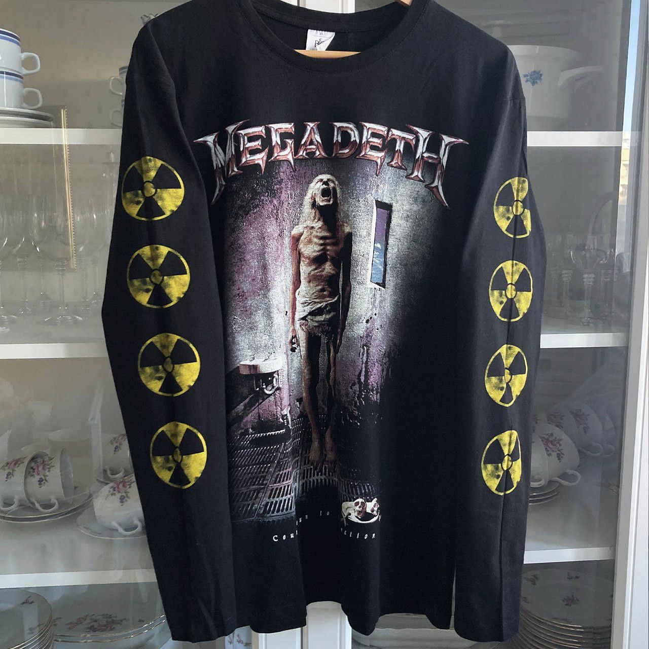 Band Tees LongSleeve Megadeth - Countdown to Extinction - mteal band Size US L / EU 52-54 / 3 - 3 Thumbnail