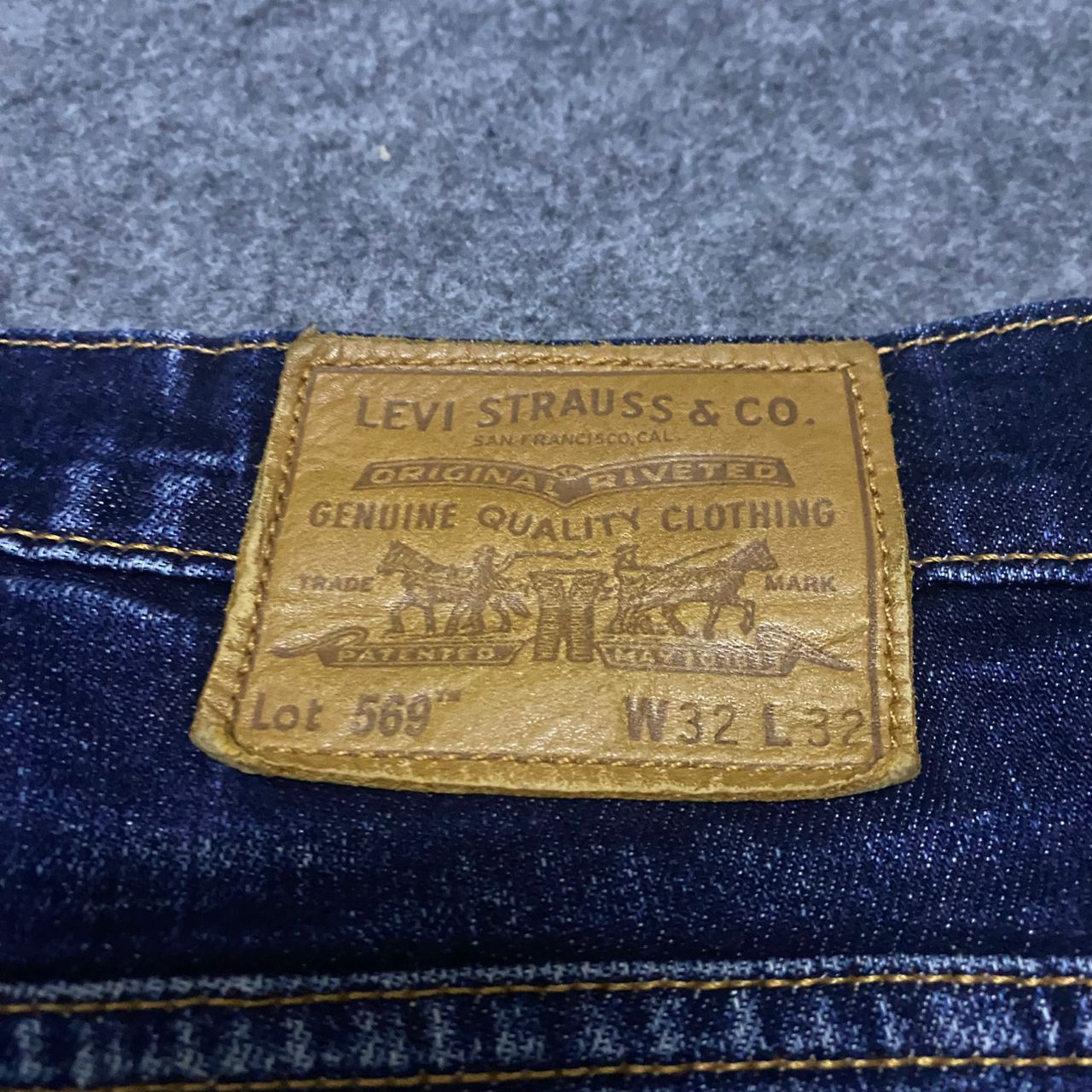 Levi's 💥Best offer💥Vintage Levis Lot 569 Big E Distressed Denim Size US 34 / EU 50 - 13 Thumbnail