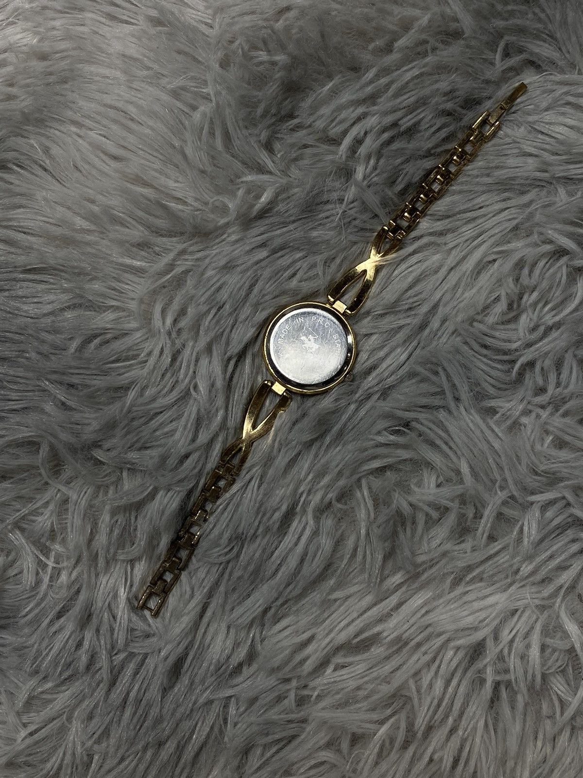 Japanese Brand × Jewelry × Vintage G Sport Polo Gold-Tone Watch with Crystal Accents Size ONE SIZE - 13 Thumbnail