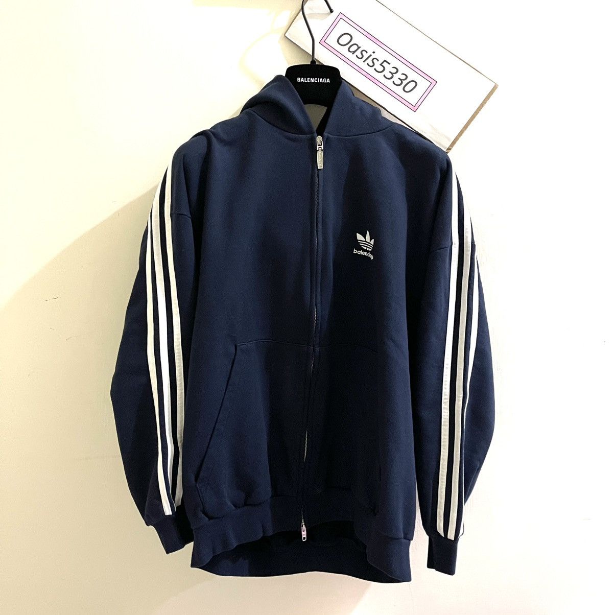 Adidas × Balenciaga Balenciaga x Adidas Hooded Zip up Size US XS / EU 42 / 0 - 6 Thumbnail