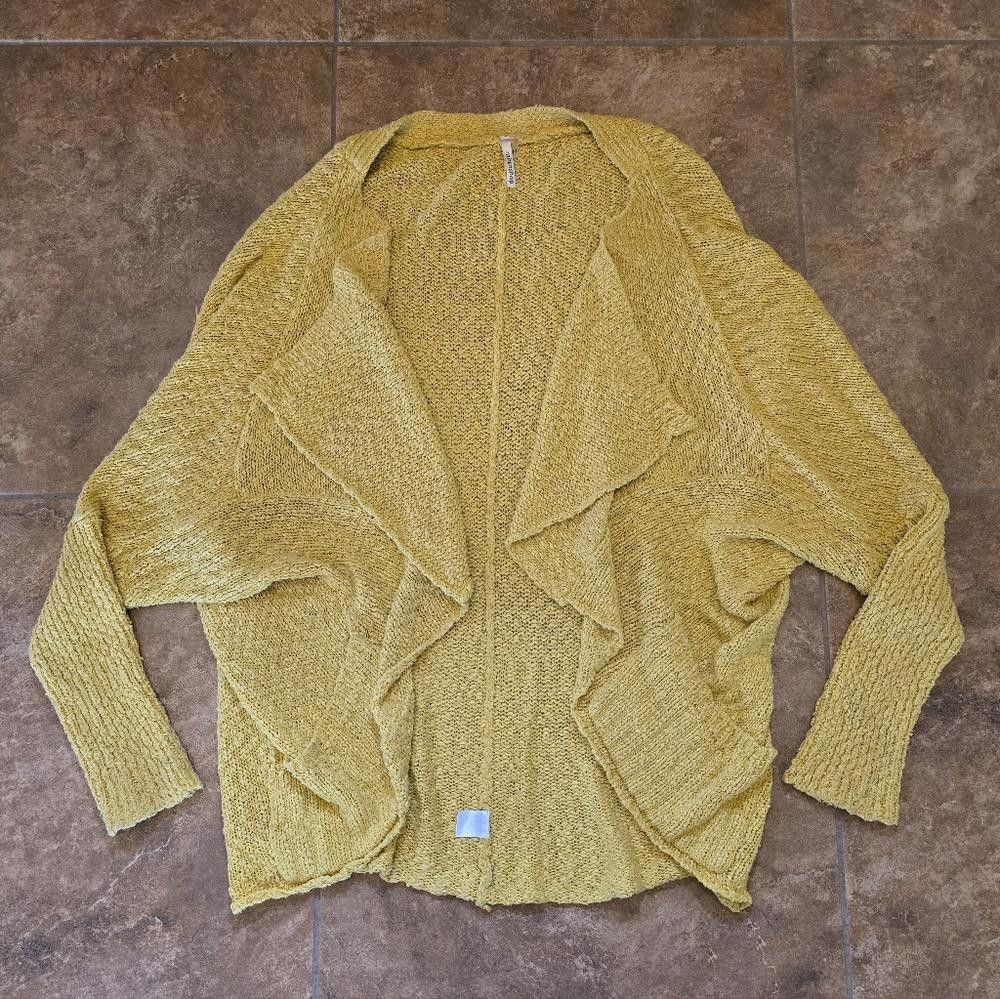 Designer Mustard Mittoshop Oversized Cardigan Long Sleeve Size M / US 6-8 / IT 42-44 - 1 Thumbnail