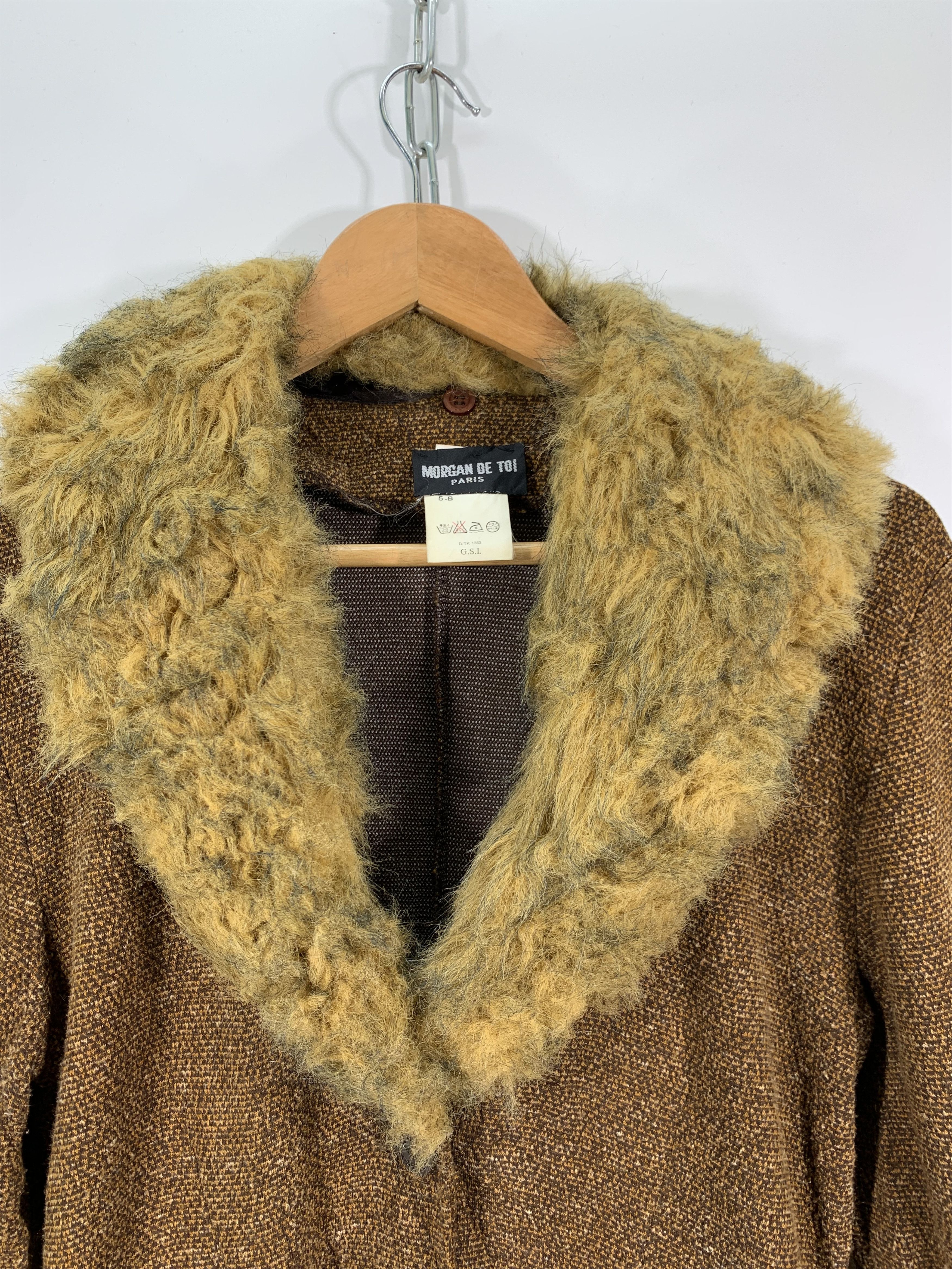Morgan De Toi Vintage Morgan De Toi Faux Fur Size US S / EU 44-46 / 1 - 5 Thumbnail