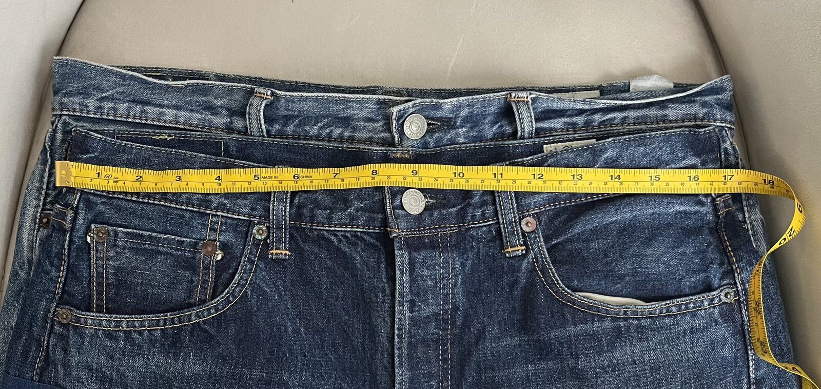 Orslow BNWOT 105 Patchwork Remake Size 3 Size US 34 / EU 50 - 4 Thumbnail