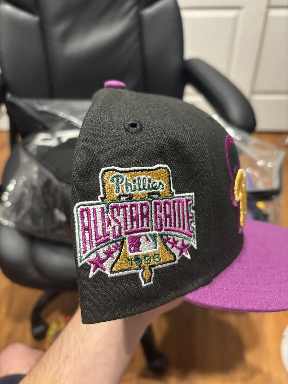 New Era Phillies 1996 All Stat Game Fitted Hat Size ONE SIZE - 2 Thumbnail