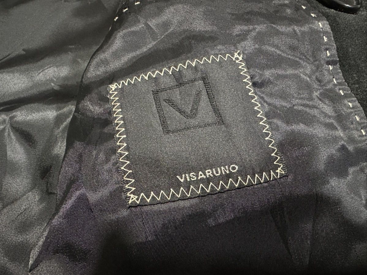 Japanese Brand 🔥Vintage Visaruno Peacoat Double Breast Jacket Size US L / EU 52-54 / 3 - 13 Thumbnail