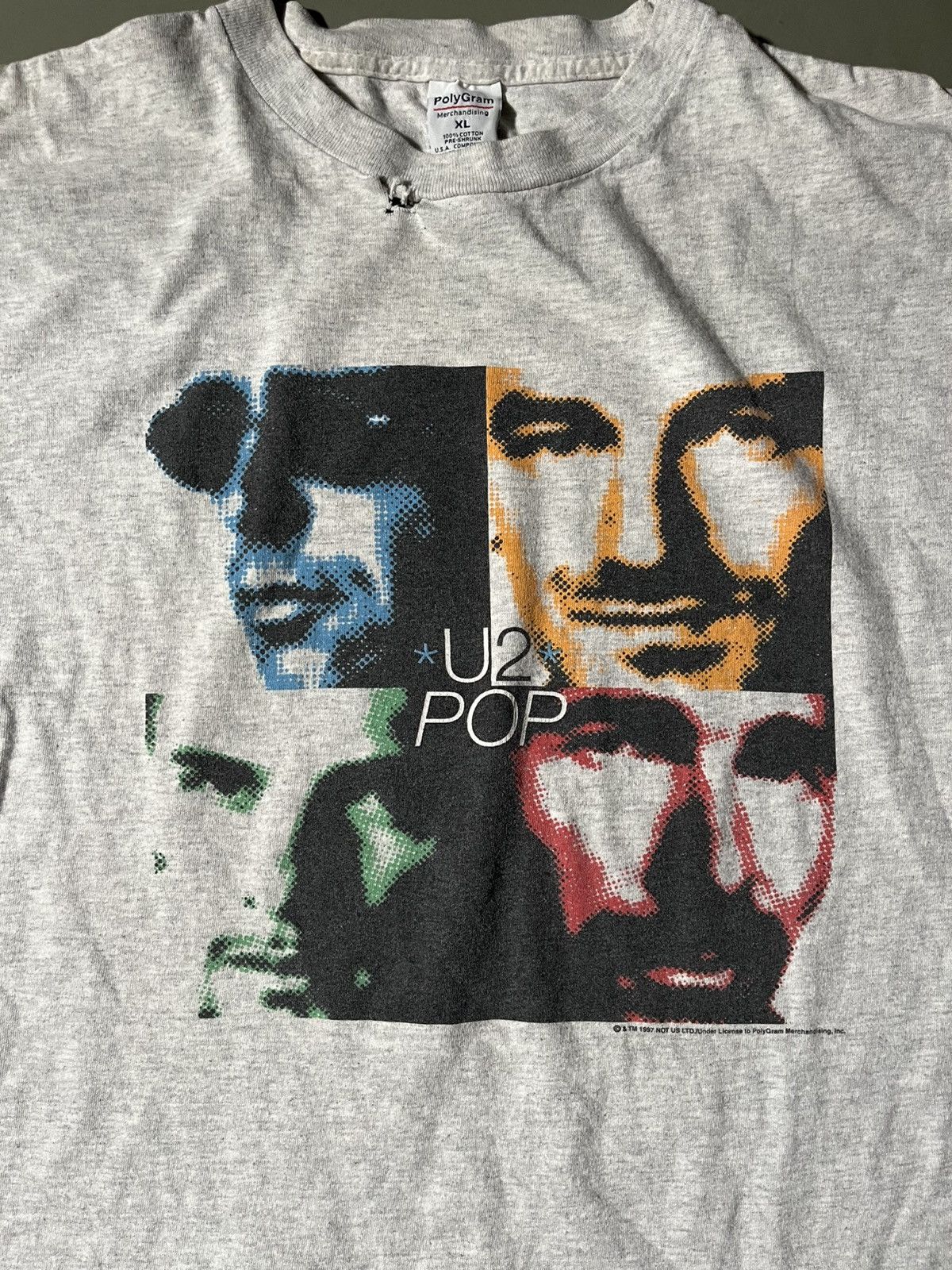 Other 1997 U2 Pop PopMart Tour t-shirt Size US XL / EU 56 / 4 - 3 Thumbnail